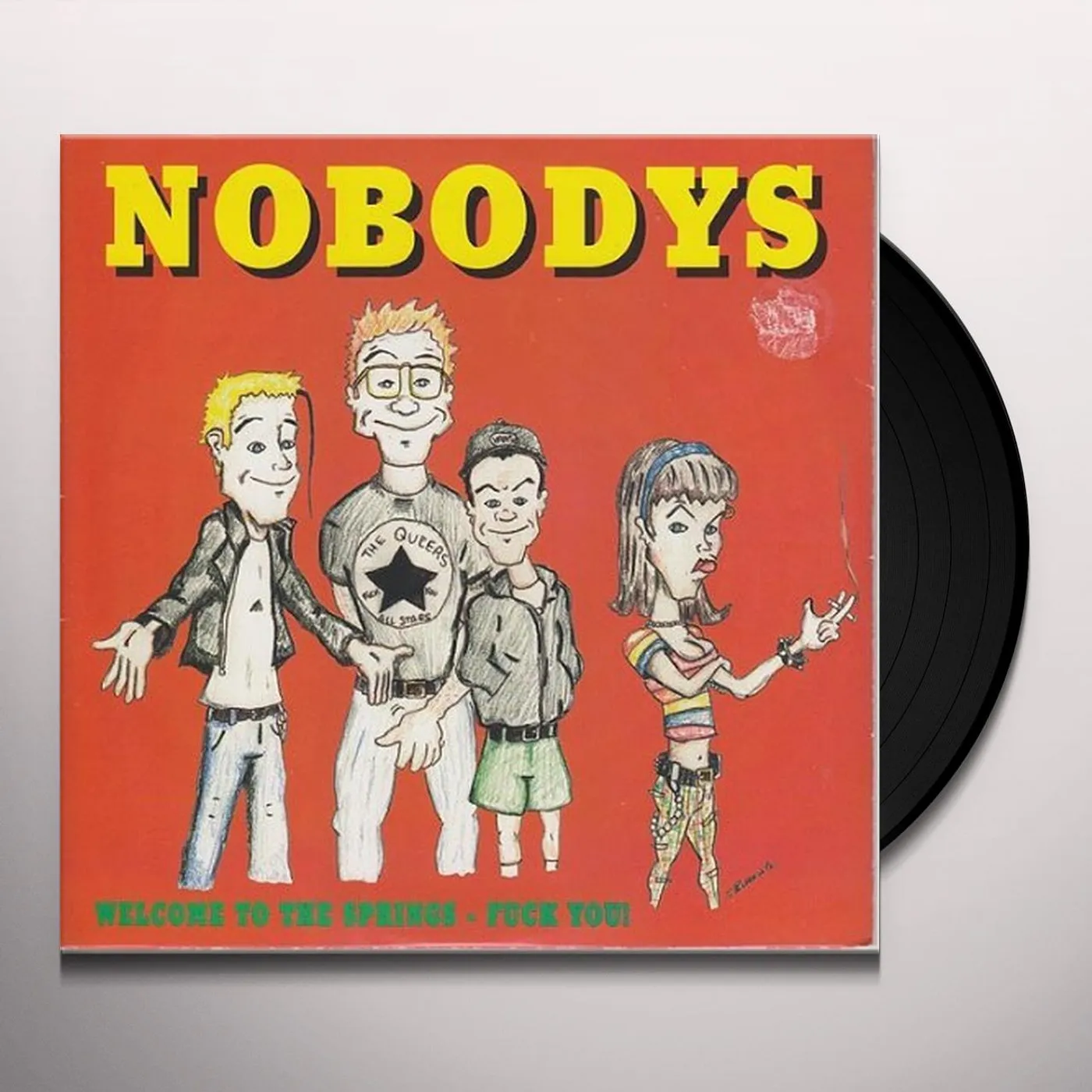 Nobodys WELCOME TO THE SPRINGS Vinyl Record