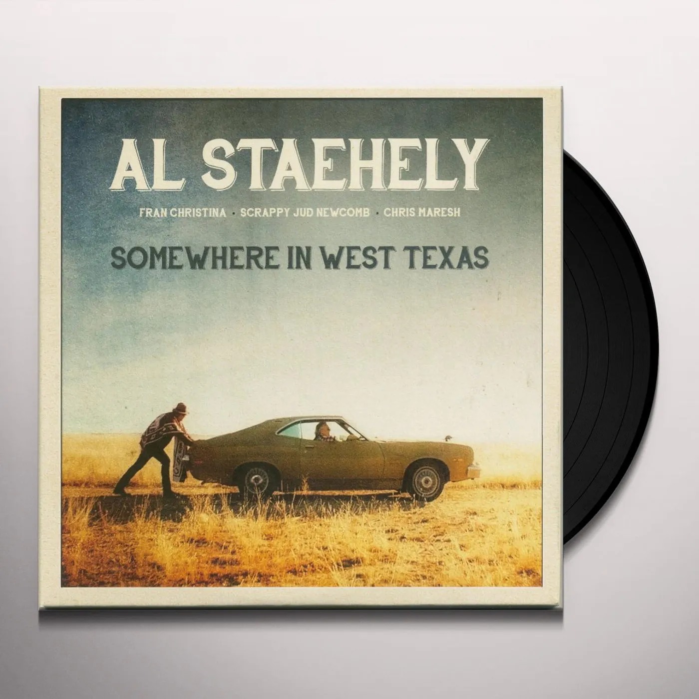 Al Staehely SOMEWHERE IN WEST TEXAS Vinyl Record