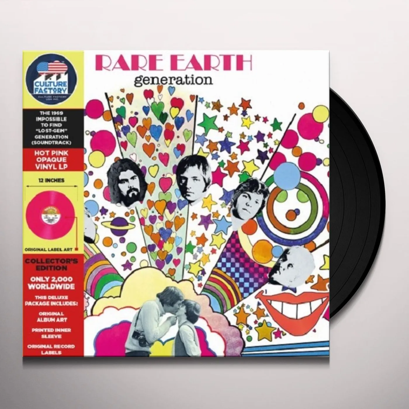 Rare Earth GENERATION / Original Soundtrack Vinyl Record