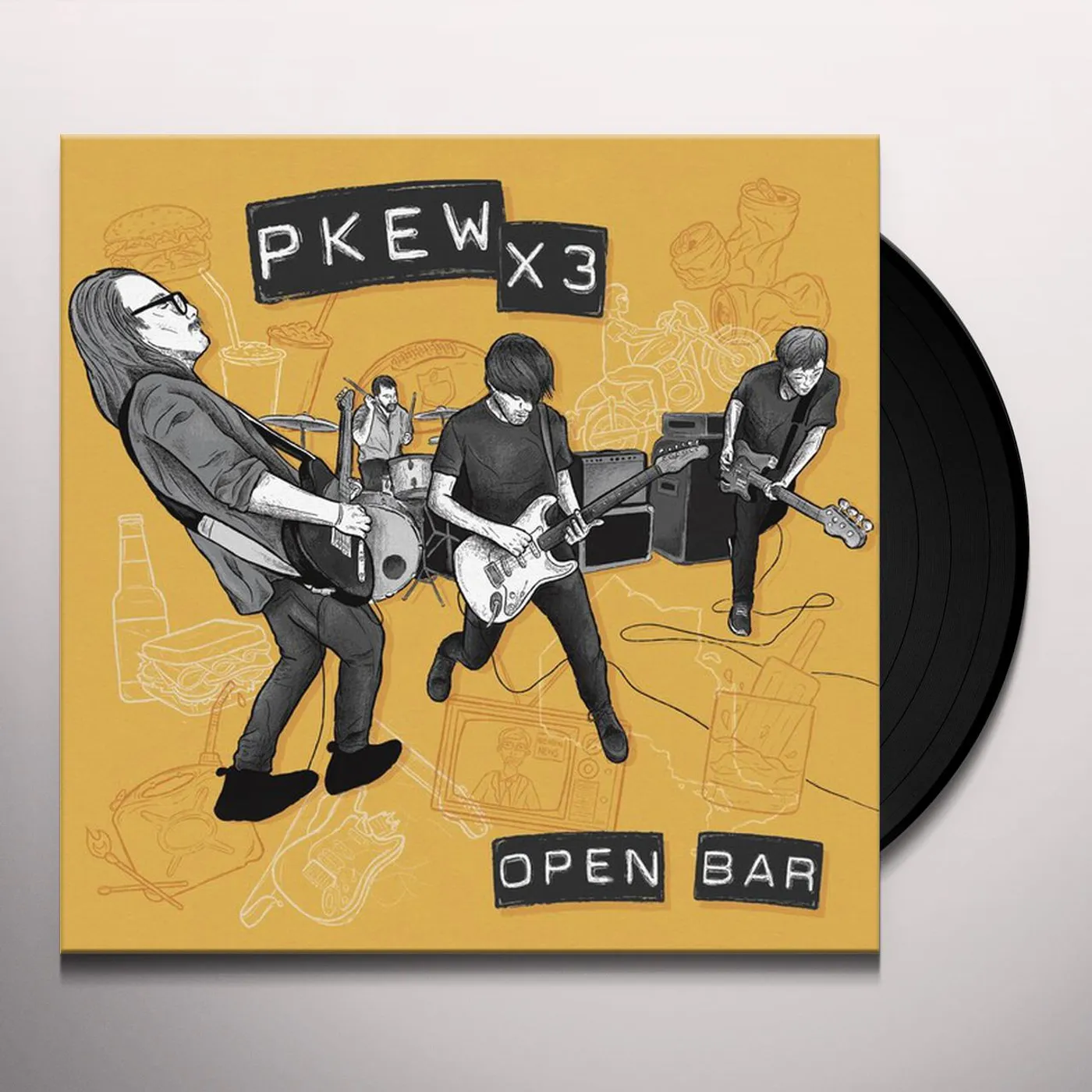 Pkew Pkew Pkew Open Bar Vinyl Record