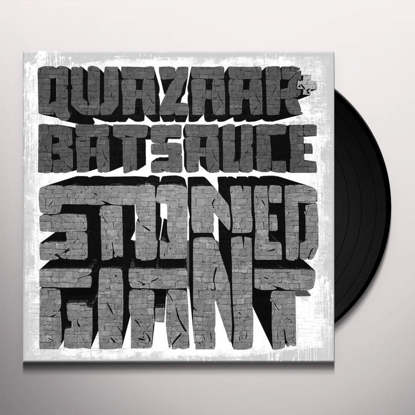 Qwazaar, Batsauce STONED GIANT (MARBLED STONE GREY VINYL) Vinyl Record