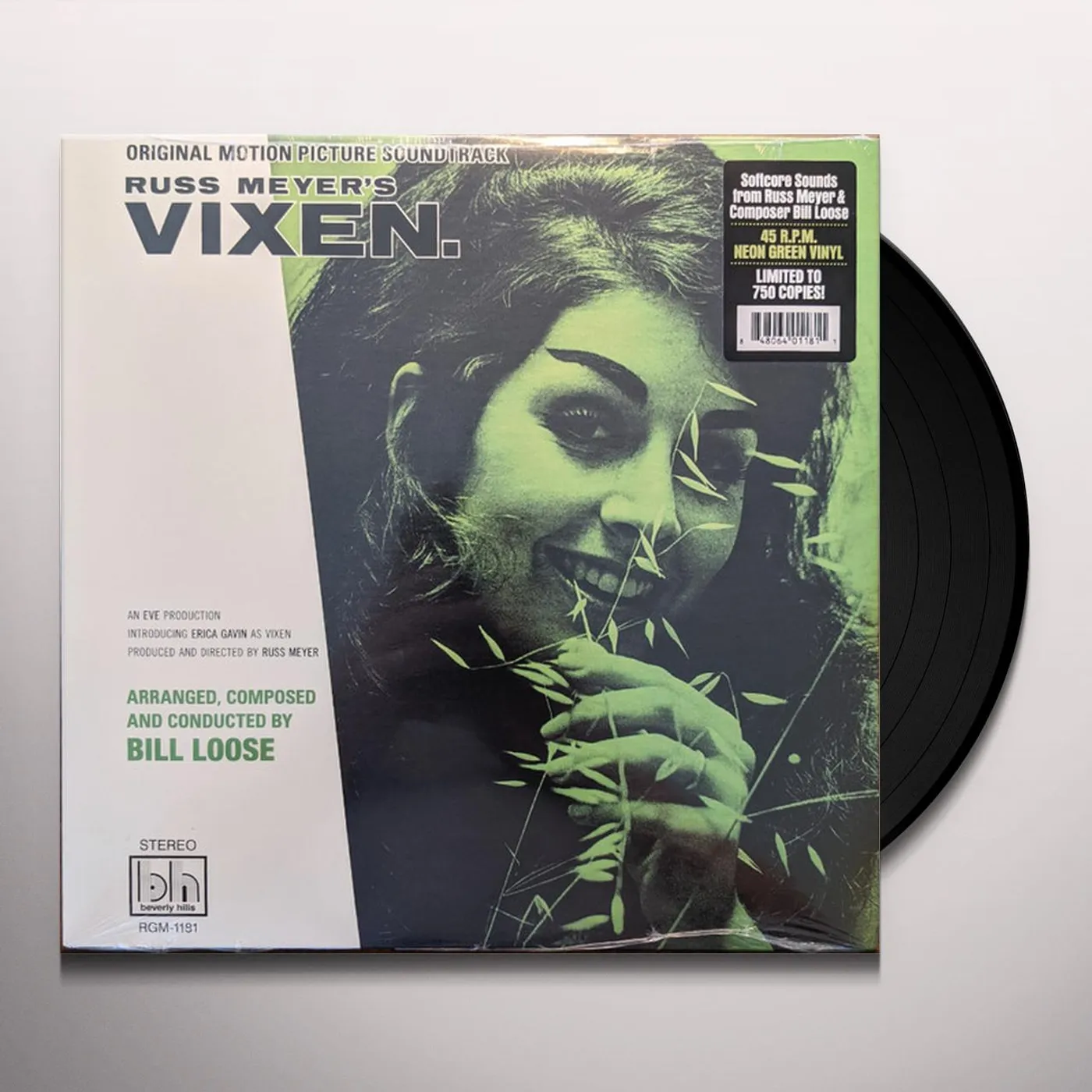 Bill Loose RUSS MEYERS VIXEN - Original Soundtrack Vinyl Record