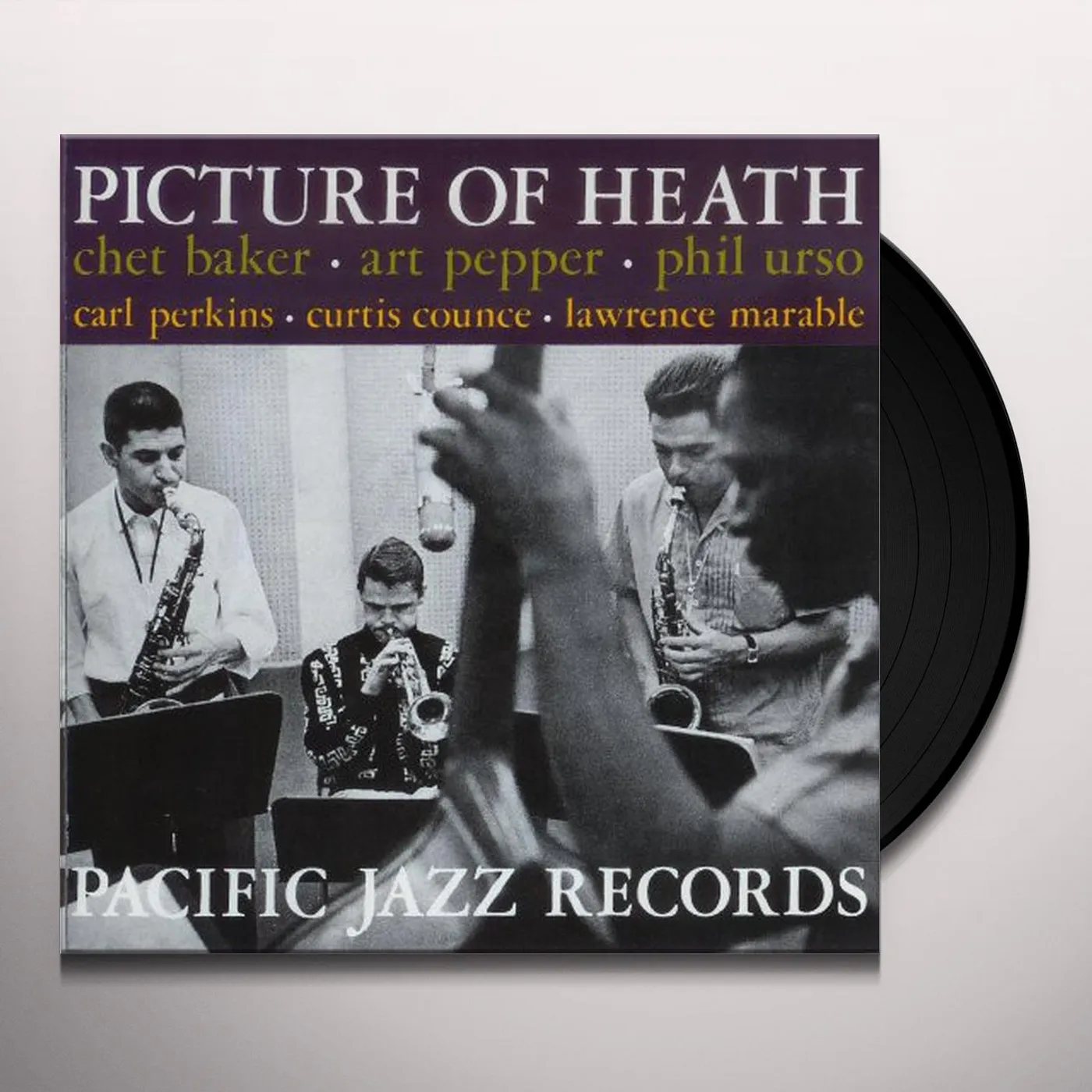Chet Baker|Art Pepper PICTURE OF HEATH Vinyl Record - Spain Release