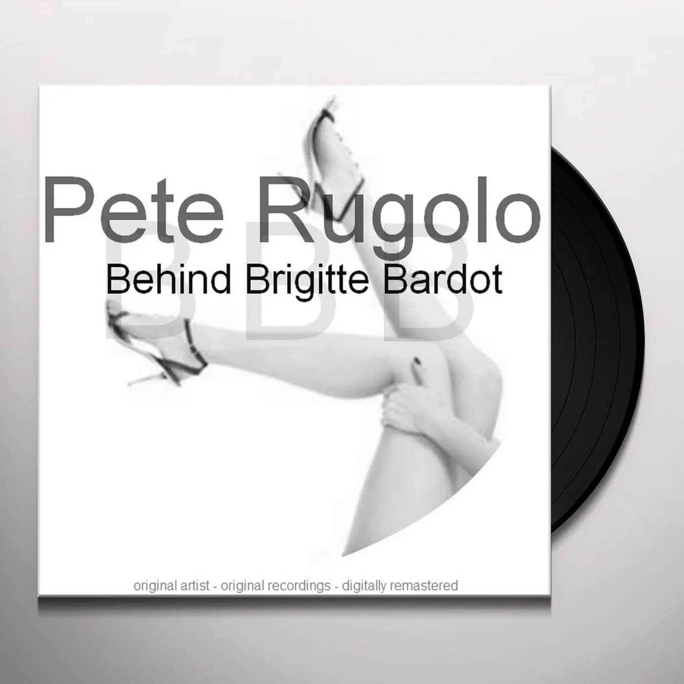 Pete Rugolo BEHIND BRIGITTE BARDOT Vinyl Record - Spain Release