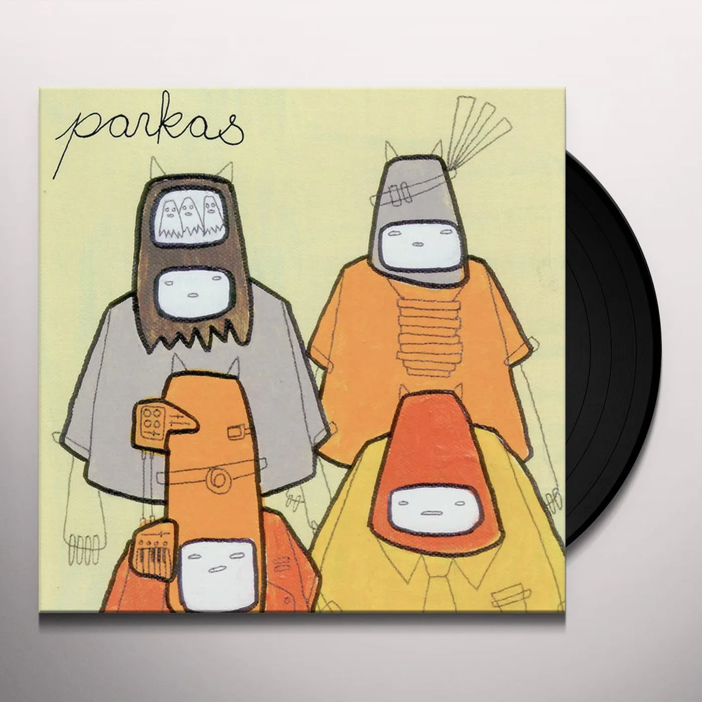 PARKAS Put Your Head in the Lion's Mouth Vinyl Record