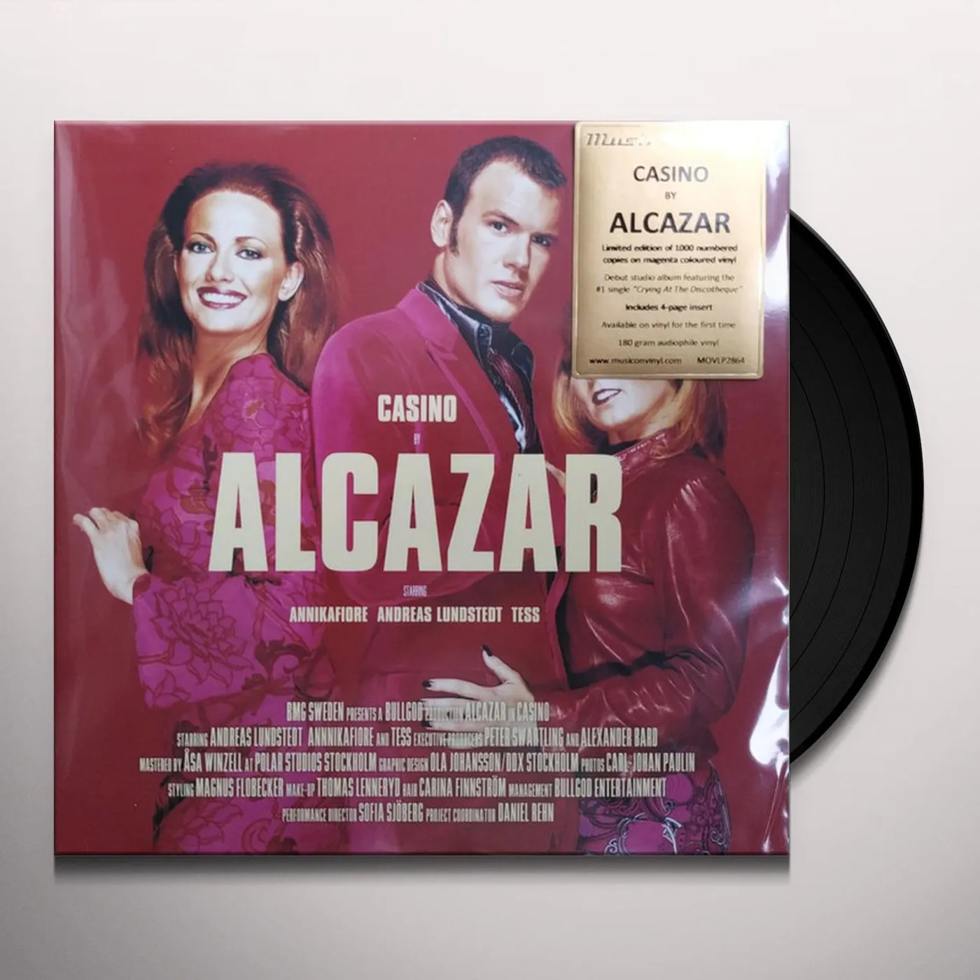 Alcazar CASINO (MAGENTA VINYL/180G) Vinyl Record