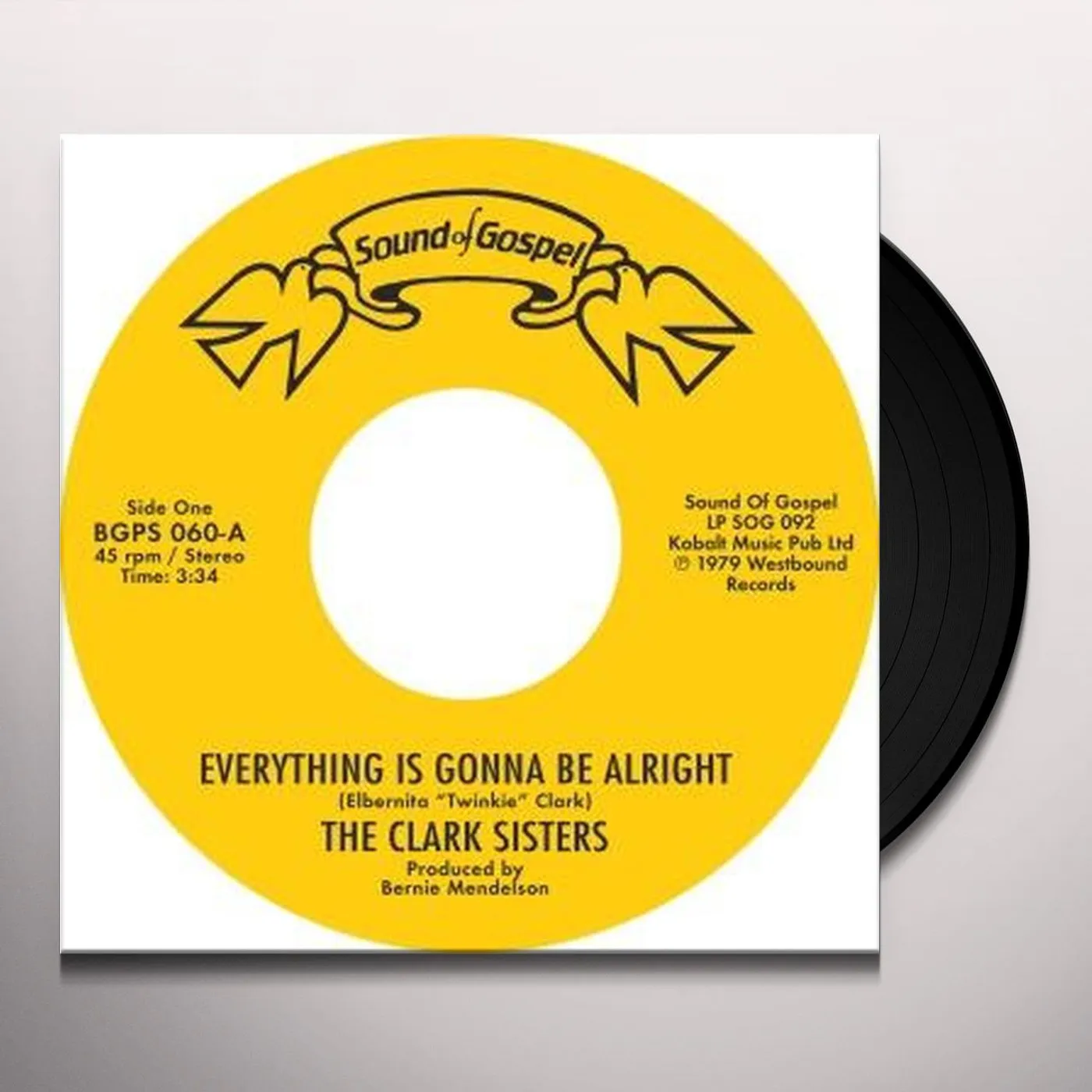 Clark Sisters / Cj & Co EVERYTHING IS GONNA BE ALRIGHT / YOU BROUGHT THE Vinyl Record