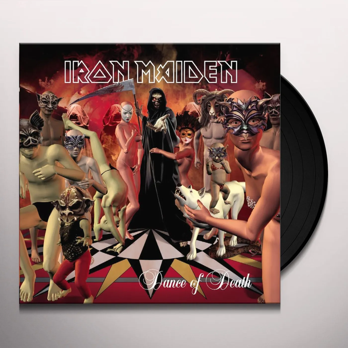Iron Maiden DANCE OF DEATH Vinyl Record