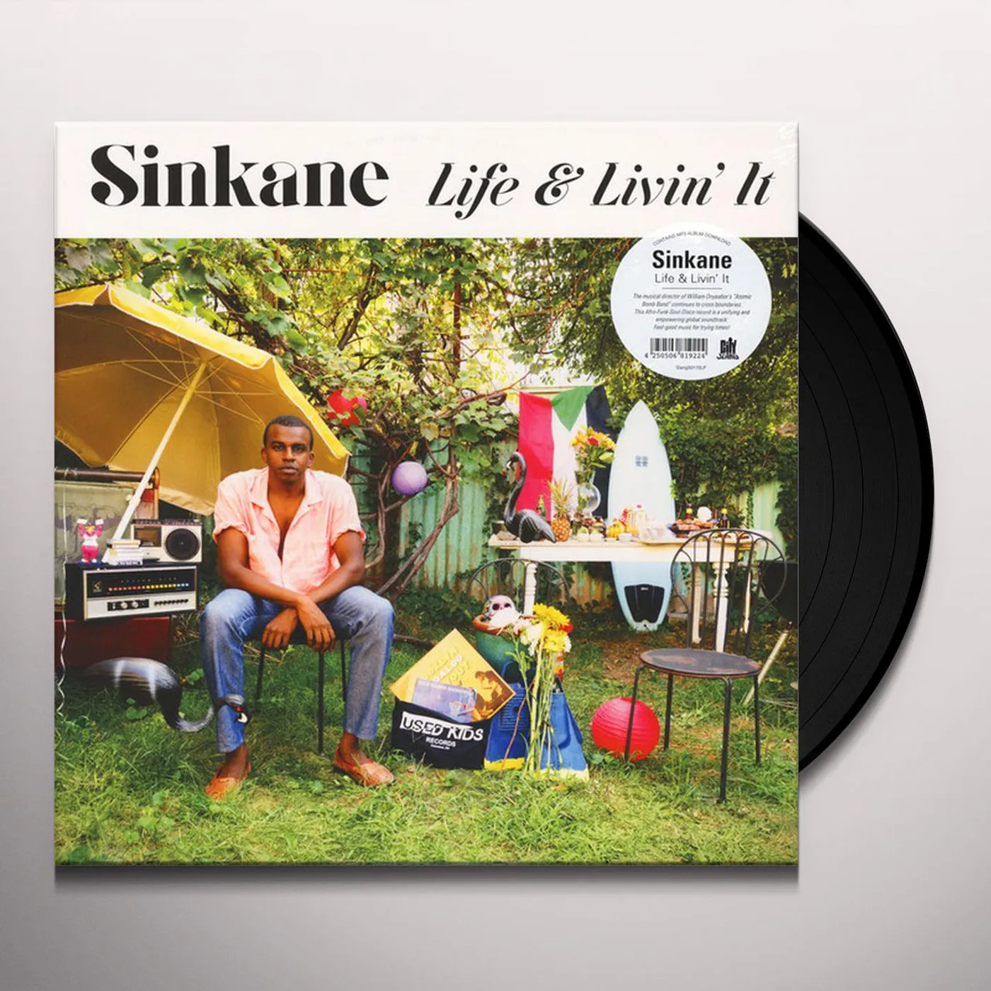 Sinkane LIFE & LIVIN IT (DL CARD) Vinyl Record