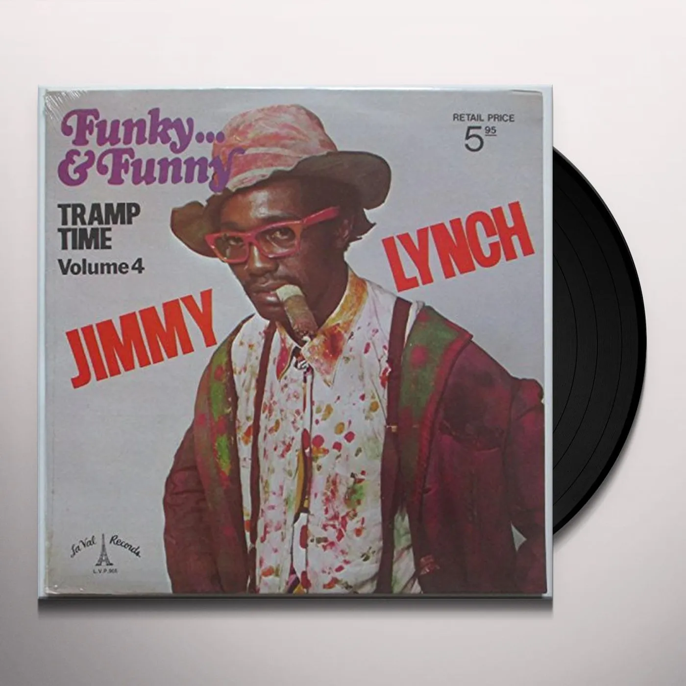 Jimmy Lynch FUNKY & FUNNY-TRAMP TIME 4 Vinyl Record - UK Release