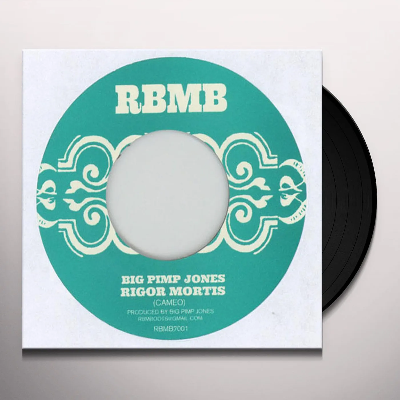 Big Pimp Jones RIGOR MORTIS Vinyl Record