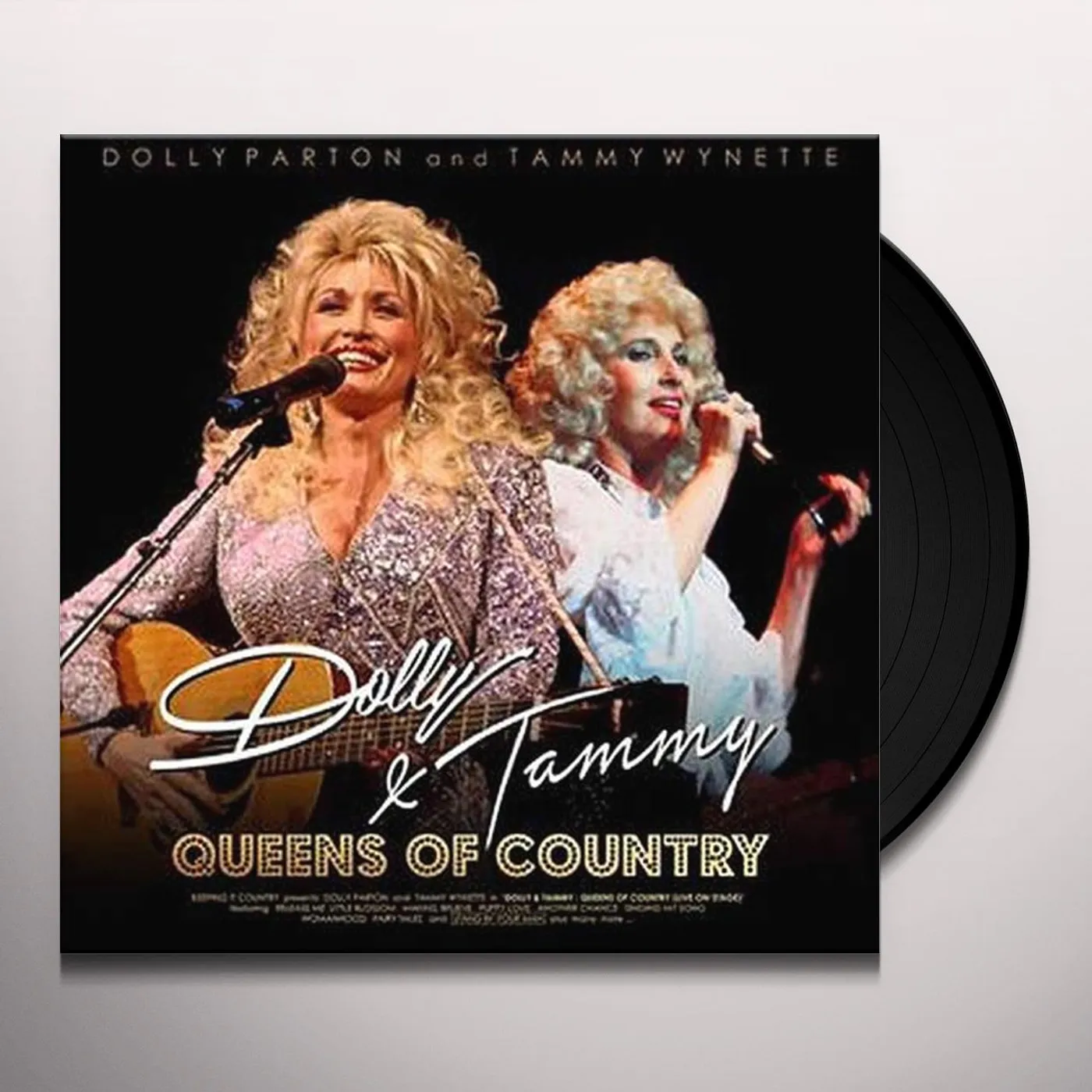 Dolly Parton / Tammy Wynette QUEENS OF COUNTRY: DOLLY & TAMMY Vinyl Record