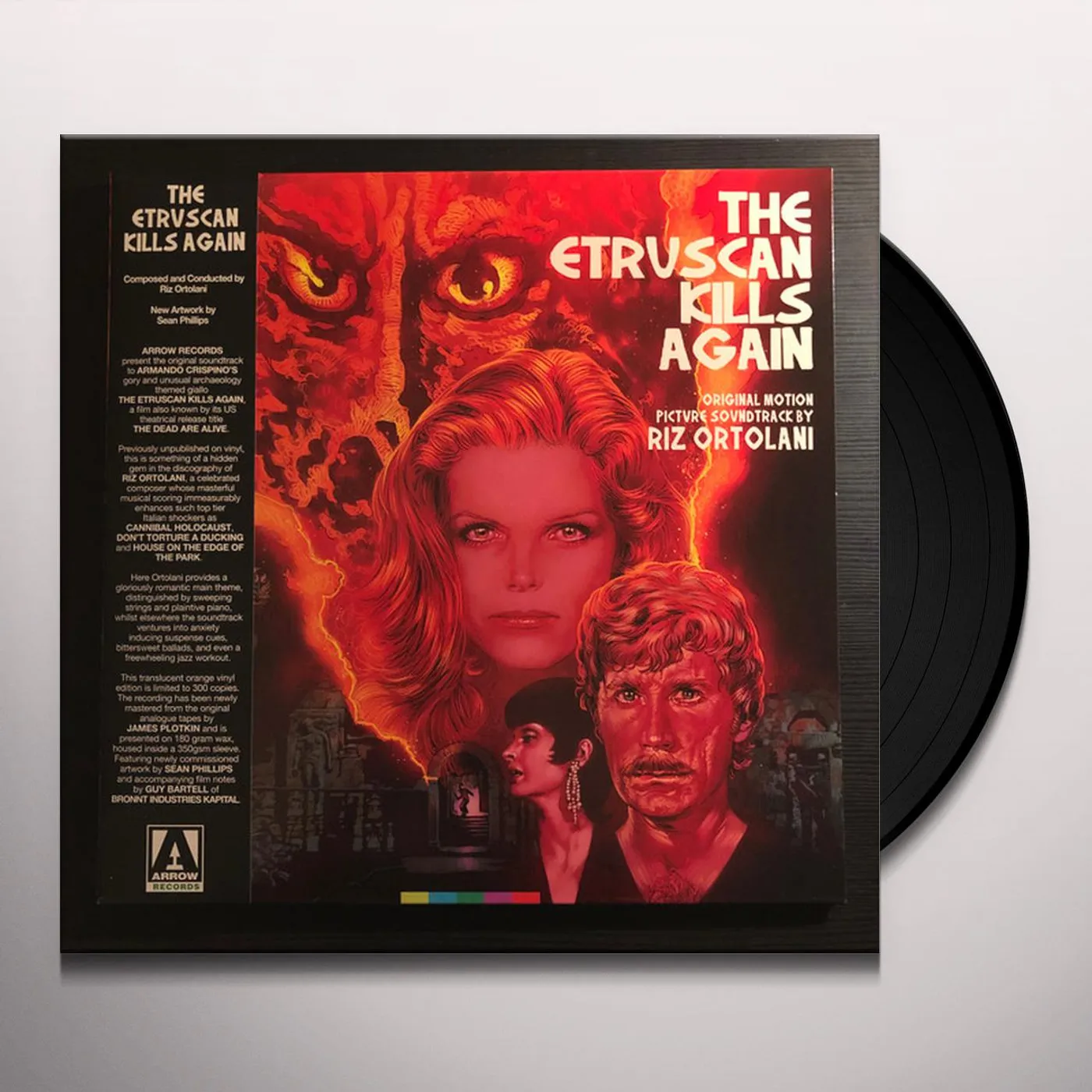 Various Artists  ETRUSCAN KILLS AGAIN Original Soundtrack (TRANSLUCENT ORANGE) Vinyl Record