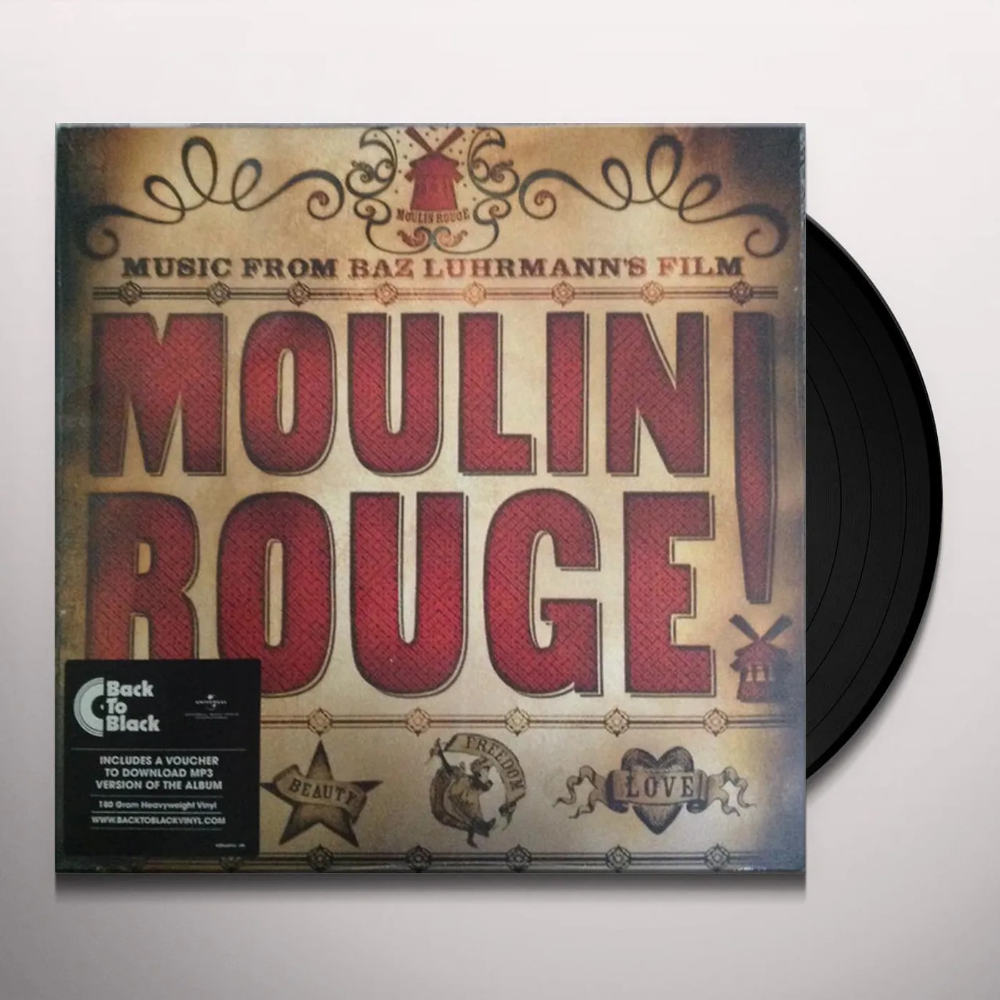 MOULIN ROUGE (MUSIC FROM BAZ LUHRMAN'S FILM) / Original Soundtrack Vinyl Record