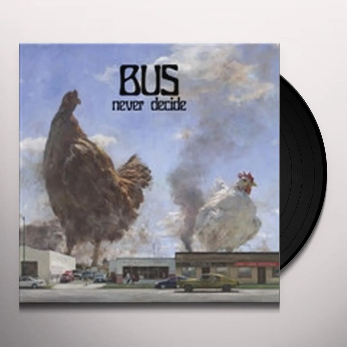 Bus NEVER DECIDE Vinyl Record