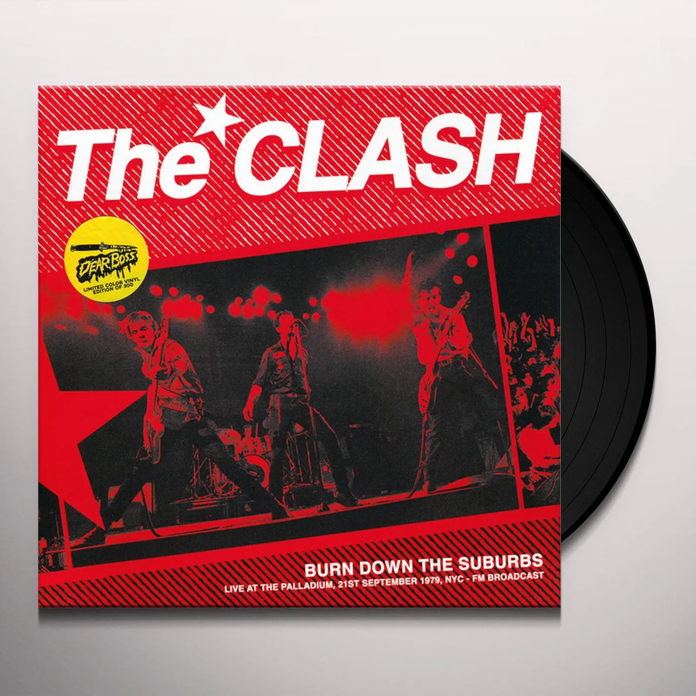 The Clash LP - Burn Down The Suburbs - Live At The Palladium, 21St September 1979, Nyc - Fm Broadcast (White Vinyl)