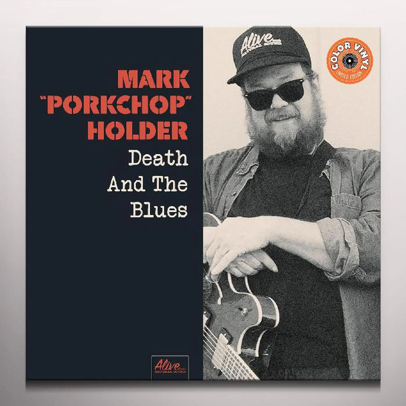 Mark Porkchop Holder DEATH & THE BLUES (STARBURST VINYL) Vinyl Record