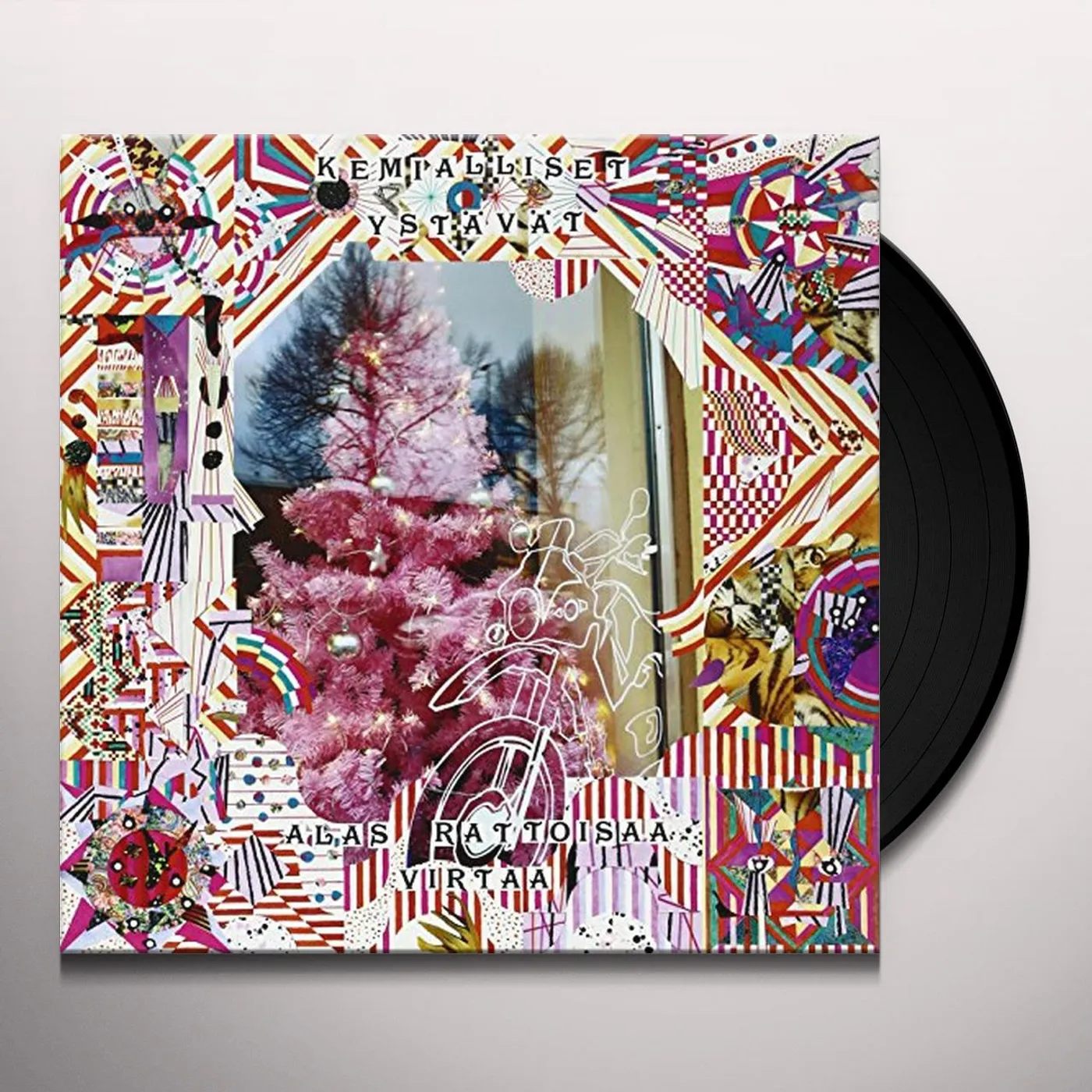 Kemialliset Ystävät ALAS RATTOISAA VIRTAA Vinyl Record