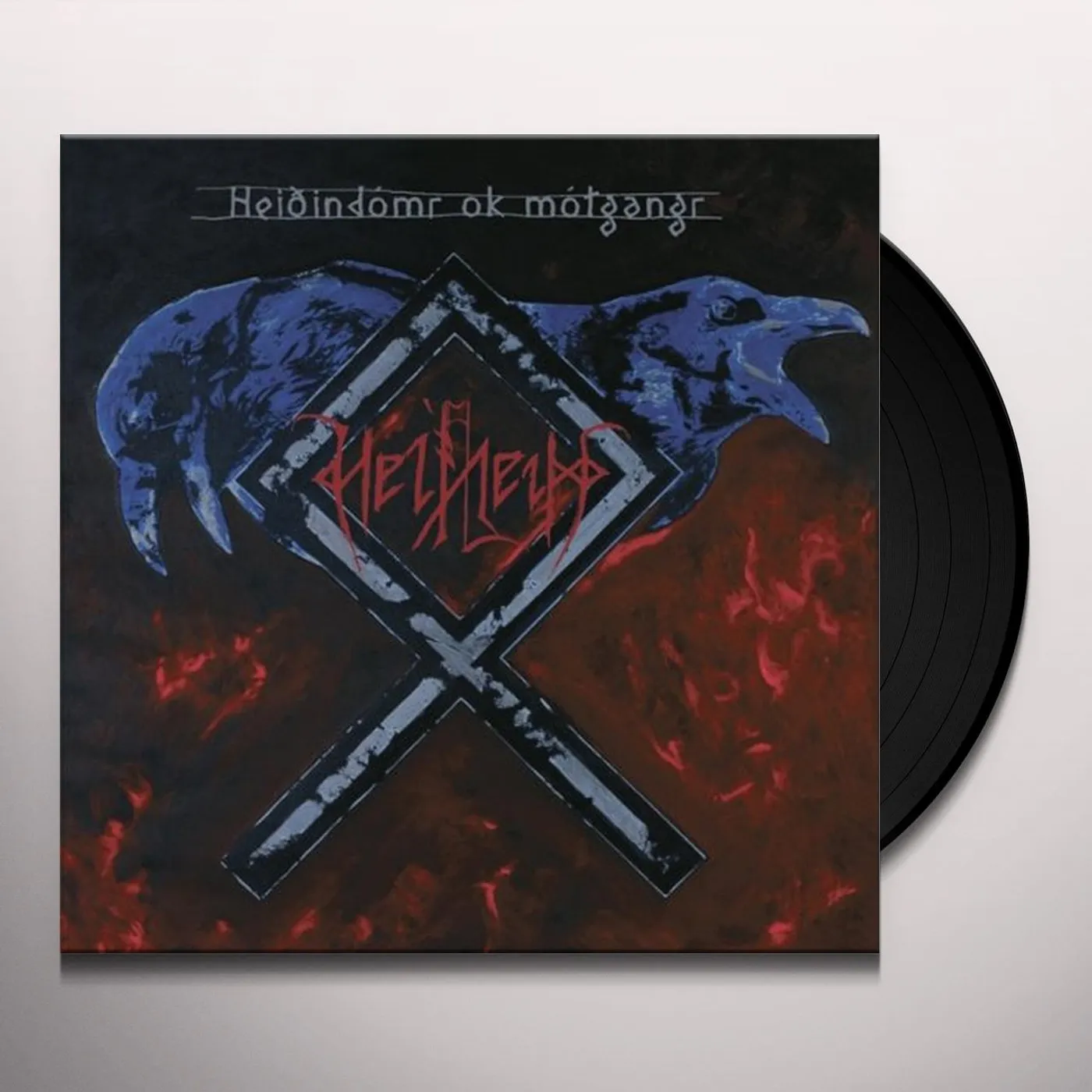 Helheim HEIOINDOMR OK MOTGANGR Vinyl Record