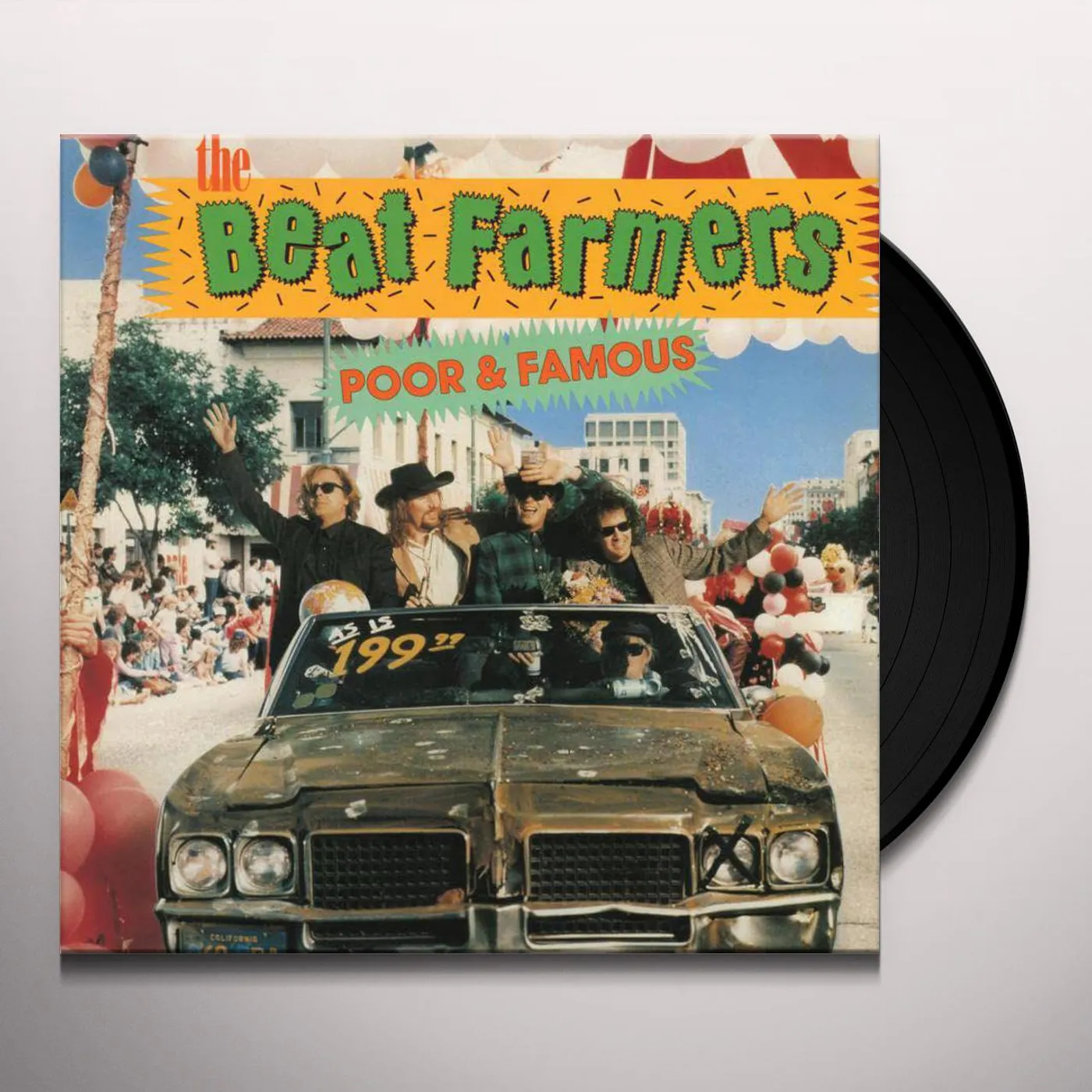 The Beat Farmers Poor & Famous Vinyl Record