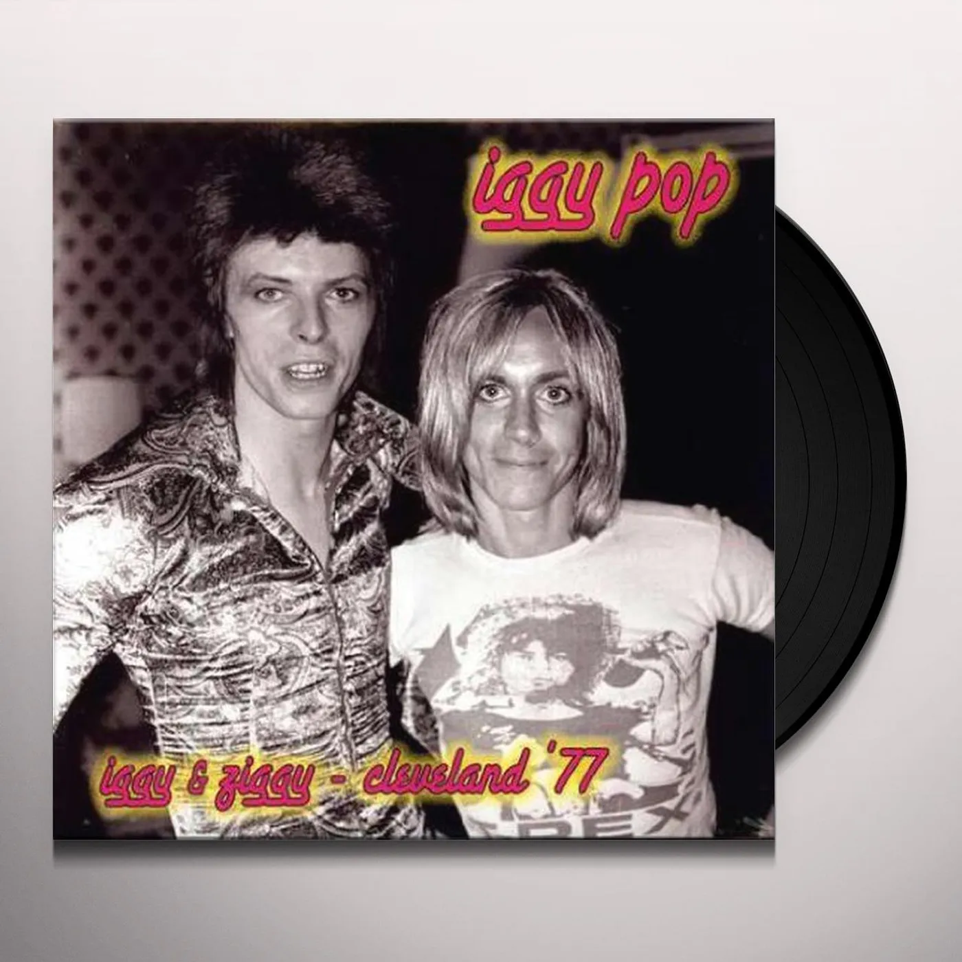 Iggy Pop / David Bowie IGGY & ZIGGY: CLEVELAND 77 Vinyl Record