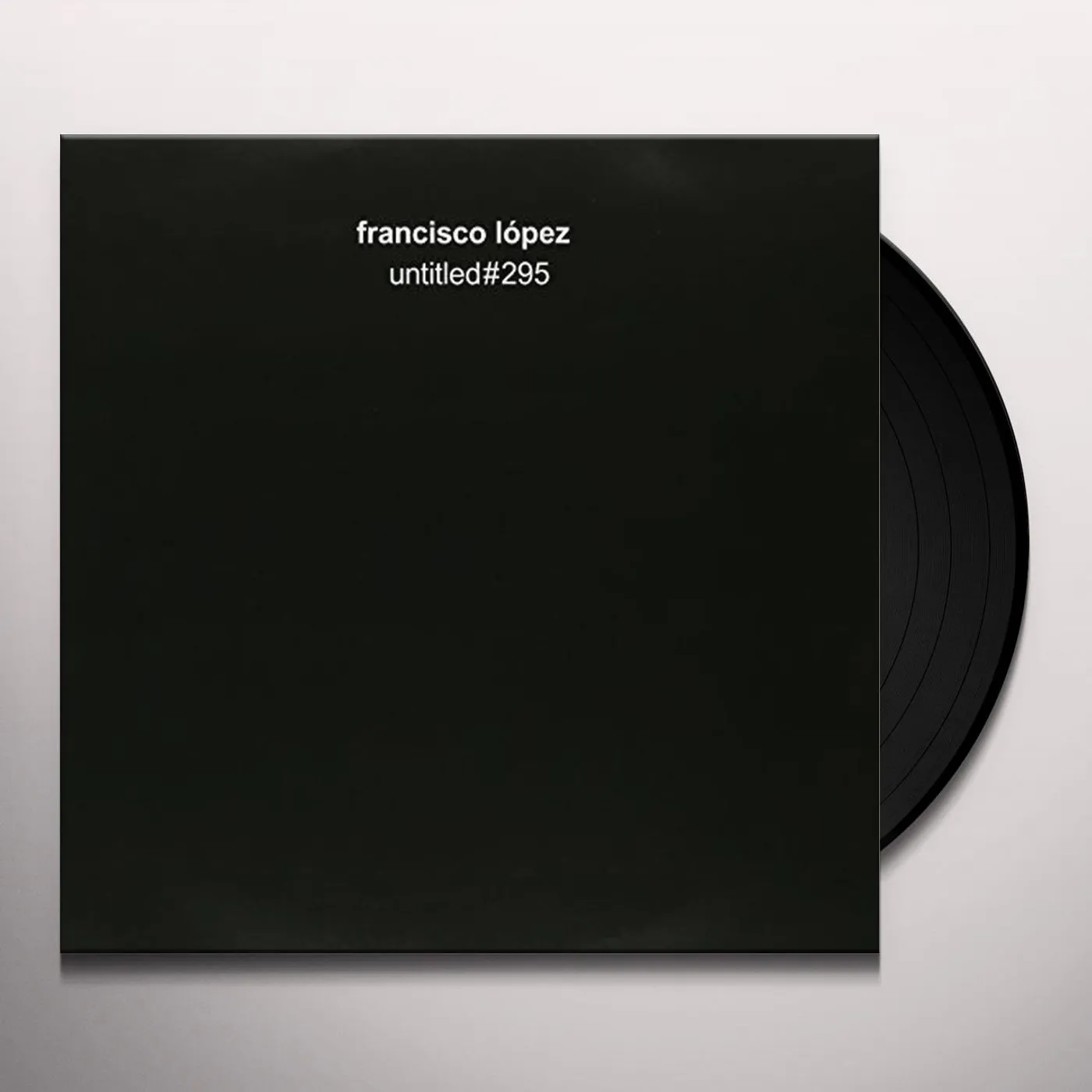 Francisco López UNTITLED#295 Vinyl Record