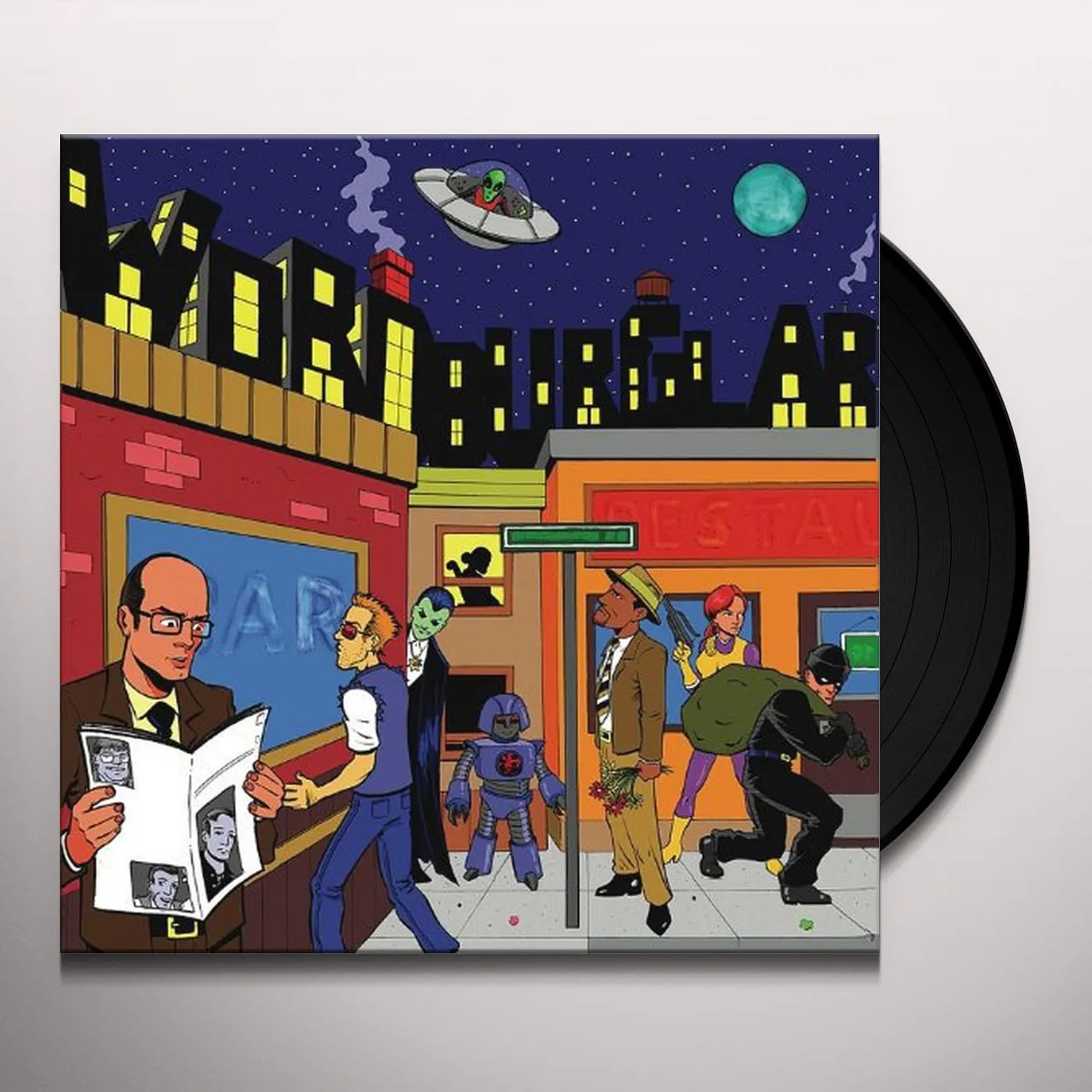 WORDBURGLAR EP Vinyl Record