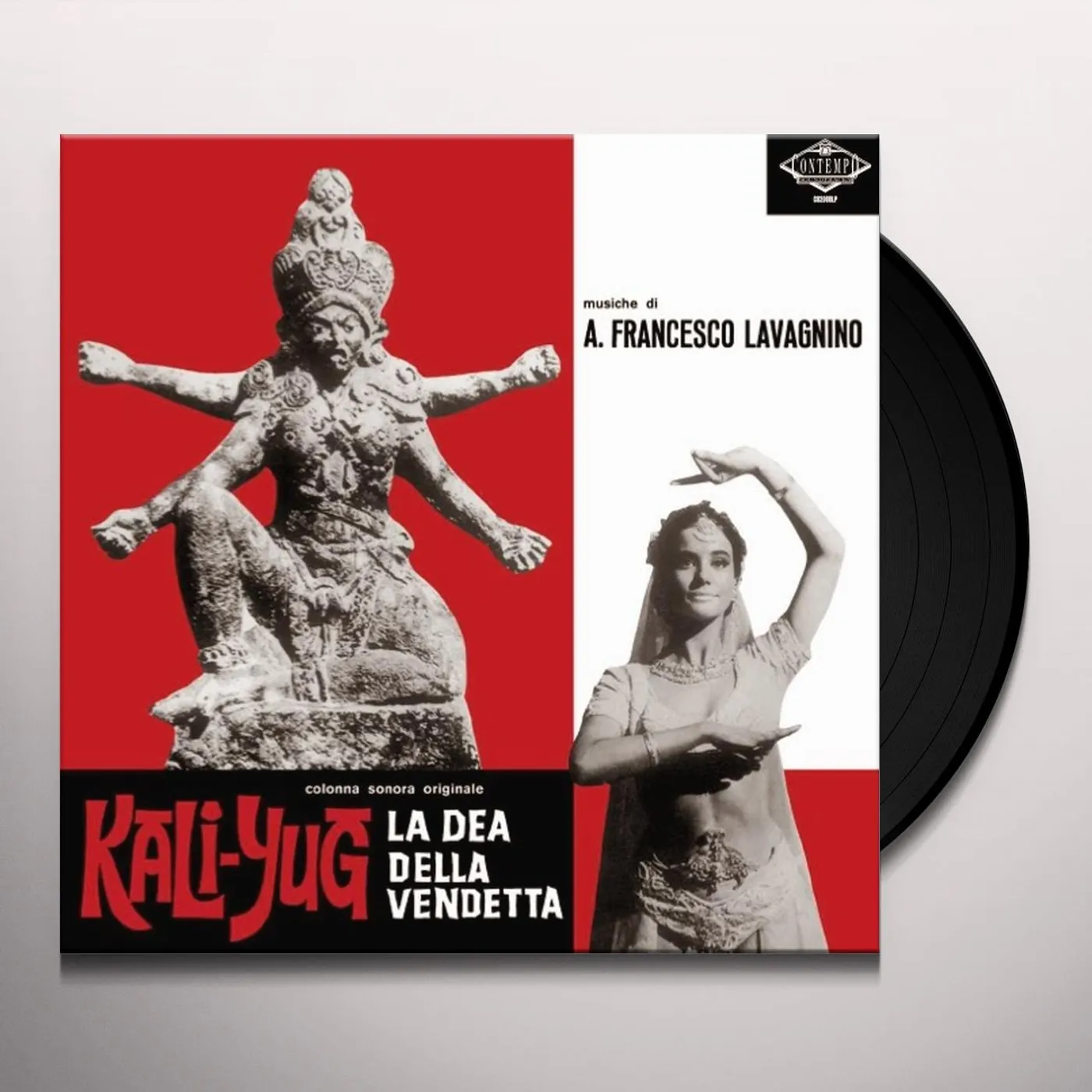 Angelo Lavagnino KALI-YUG LA DEA DELLA VENDETTA / Original Soundtrack Vinyl Record