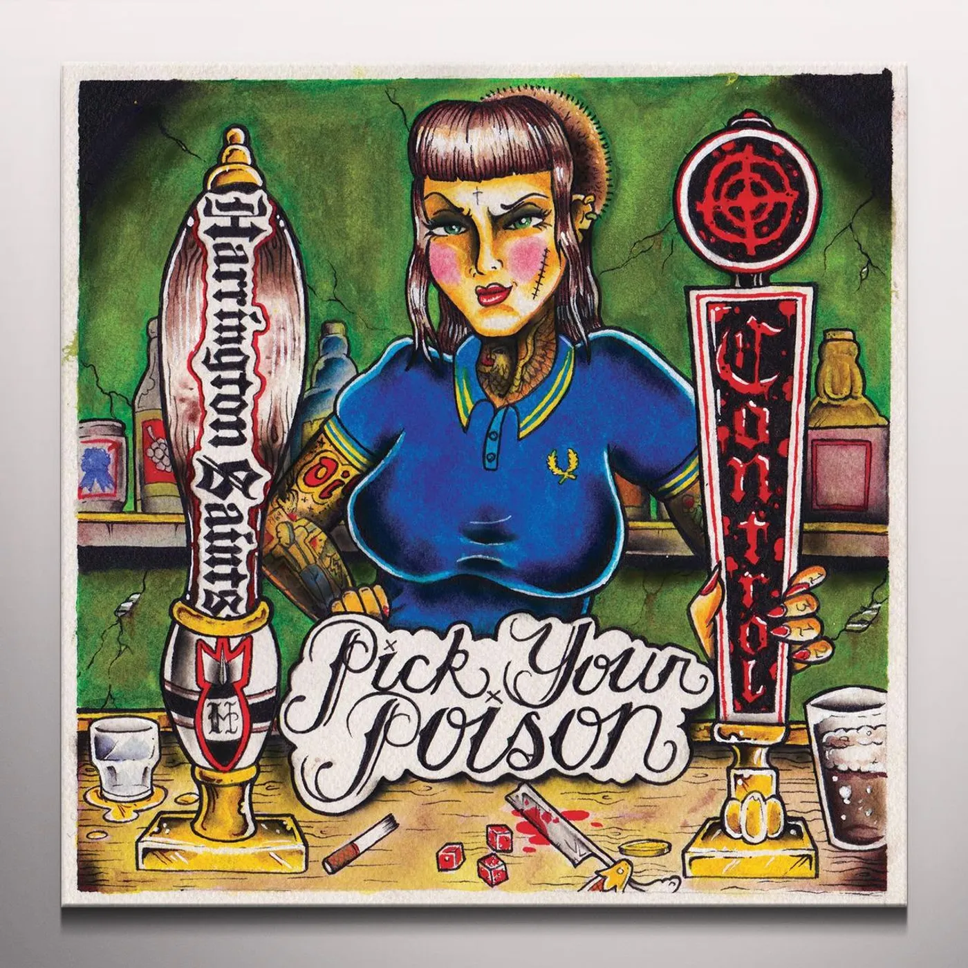 Control HARRINGTON SAINTS / PICK YOUR POISON Vinyl Record