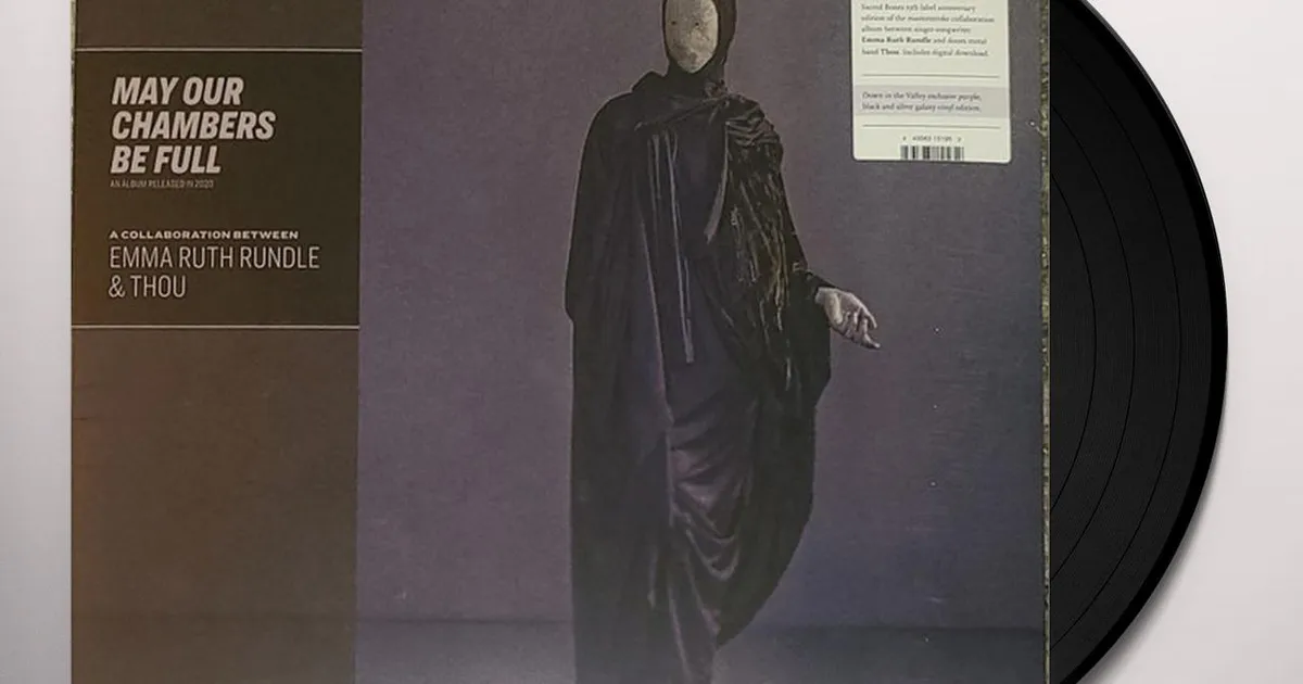 Emma Ruth Rundle MAY OUR CHAMBERS BE FULL (PURPLE, BLACK & SILVER ...