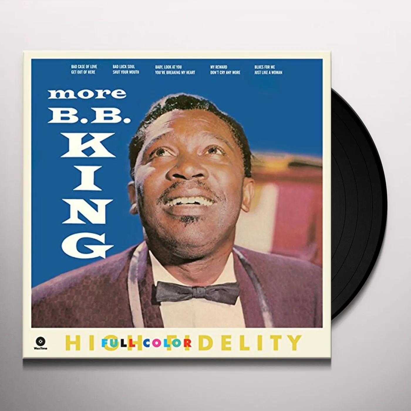 B.B. King MORE Vinyl Record - Spain Release