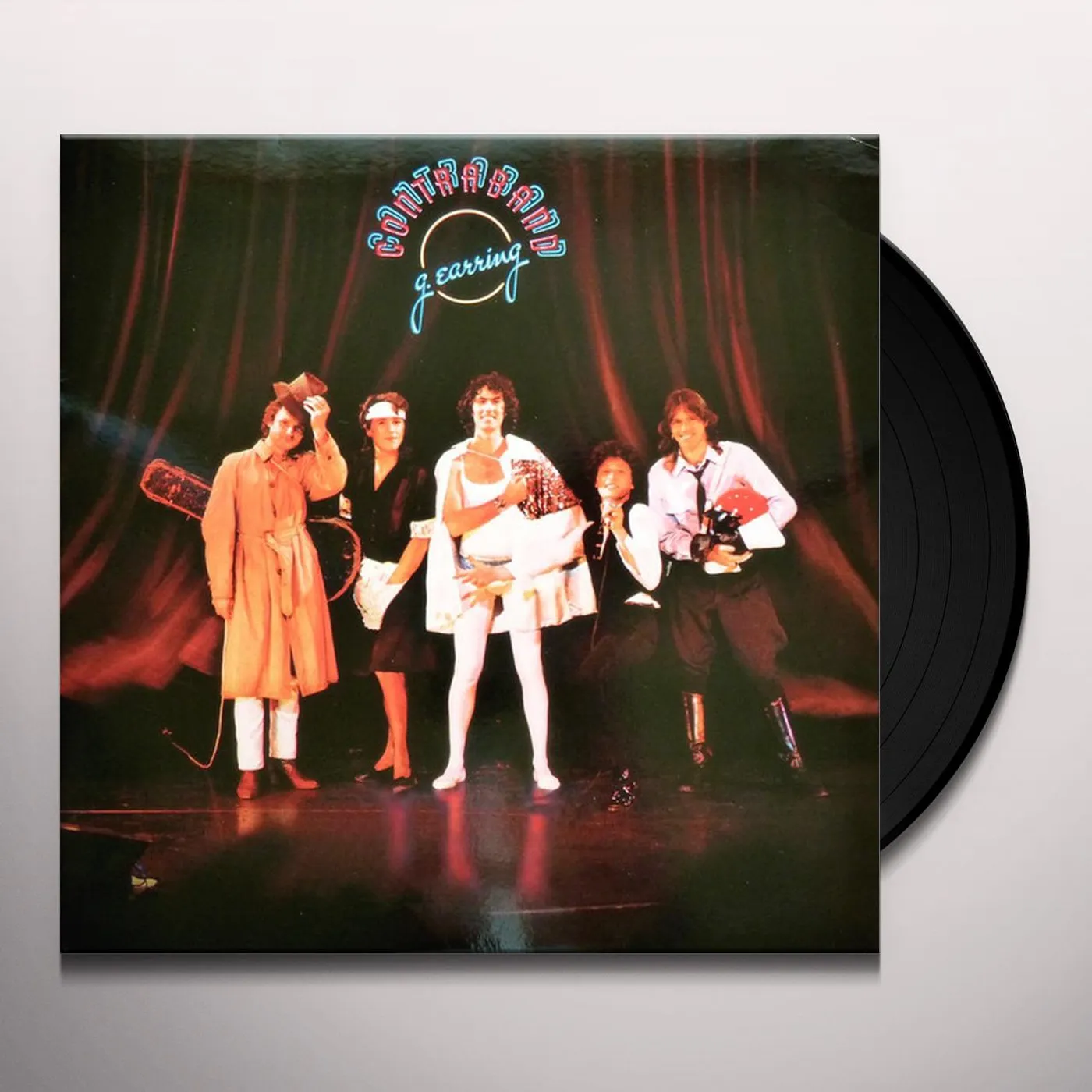 Golden Earring CONTRABAND (LIMITED/ORANGE & BLACK MIXED VINYL/180G/BOOKLET/NUMBERED/IMPORT) Vinyl Record