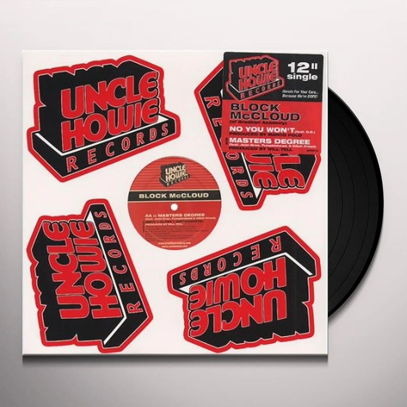 Block McCloud NO YOU WON'T Vinyl Record