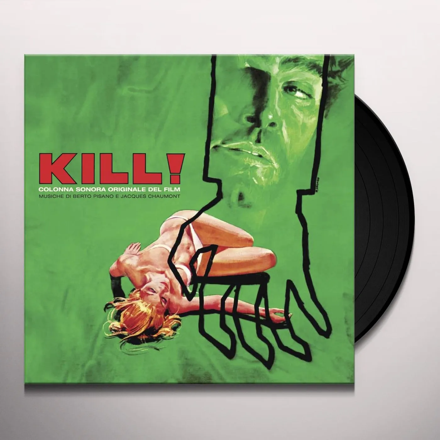 Berto Pisano / Jacques Chaumont KILL / Original Soundtrack Vinyl Record