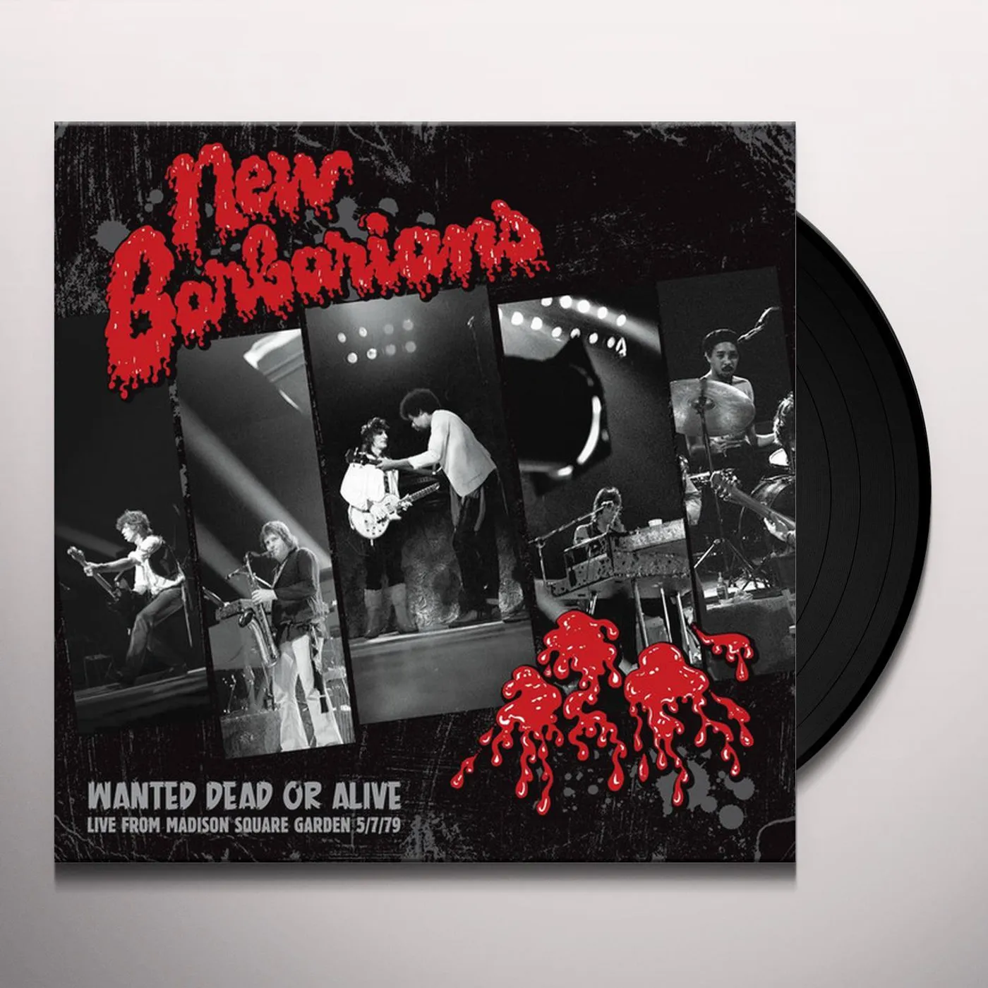 New Barbarians Wanted Dead Or Alive Vinyl Record