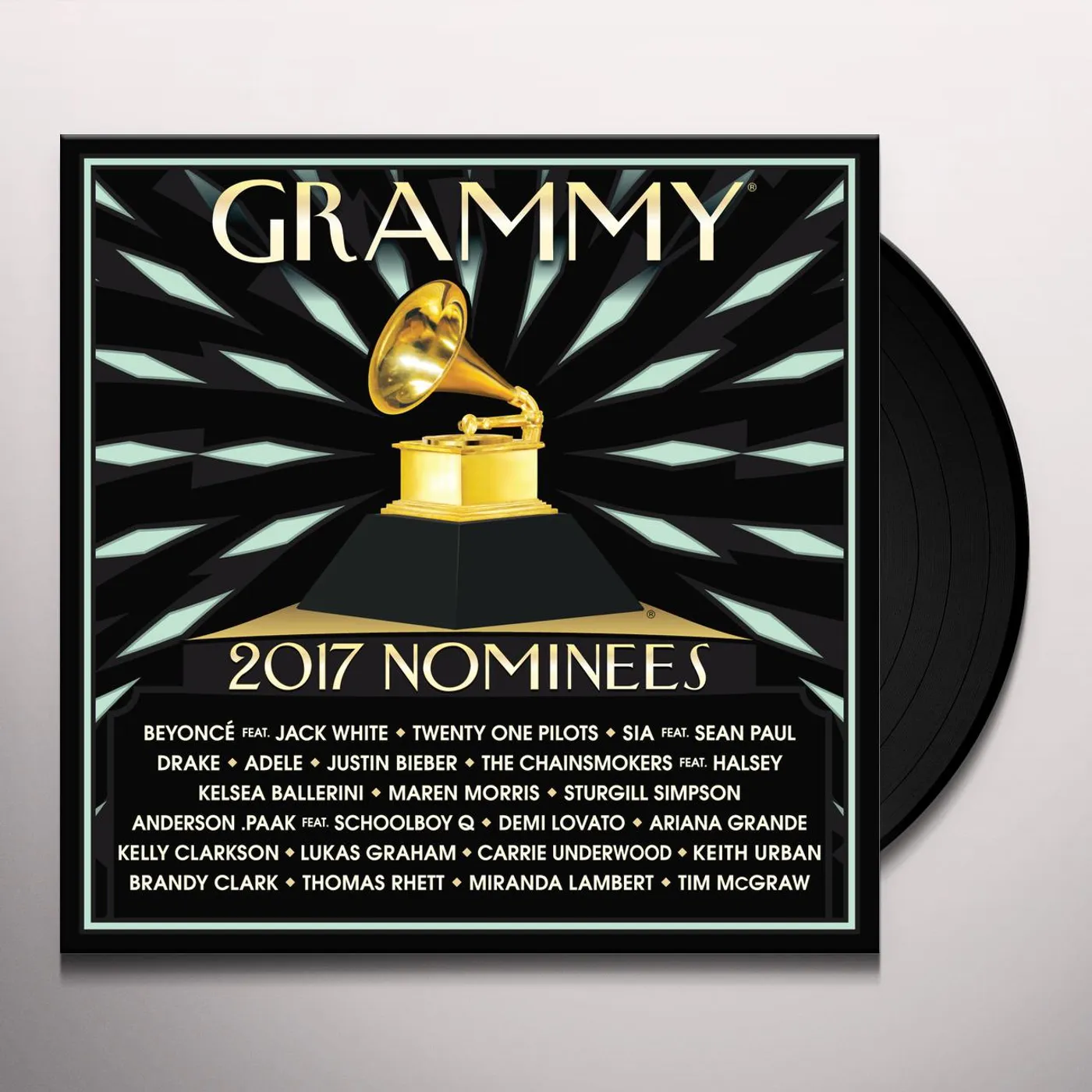 2017 GRAMMY NOMINEES / VARIOUS Vinyl Record - Gatefold Sleeve