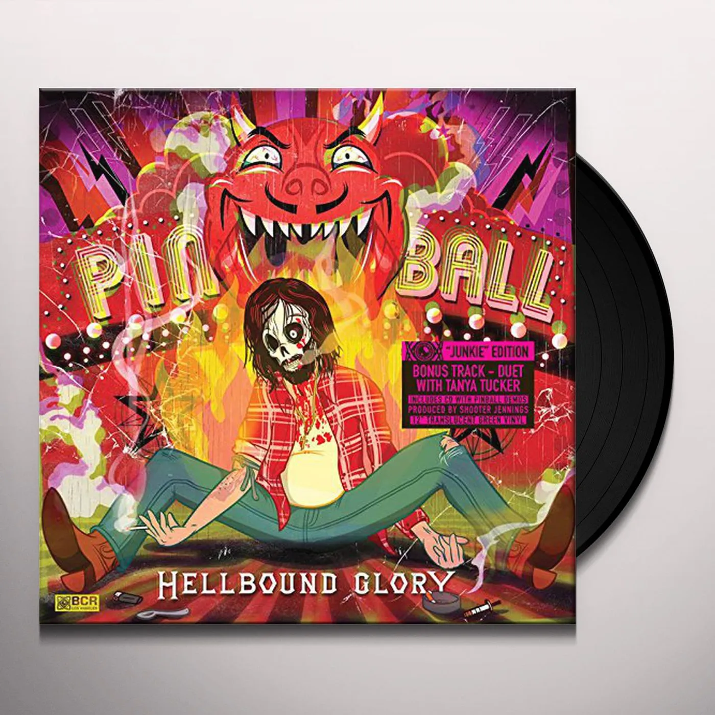 Hellbound Glory Pinball (Junkie Edition) Vinyl Record