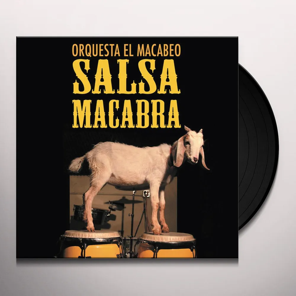 サルサLP/オルケスタ・エル・マカベオ/Orquesta El Macabeo Orquesta El Macabeo – Salsa Macabra – Vinyl (Yellow Splatter