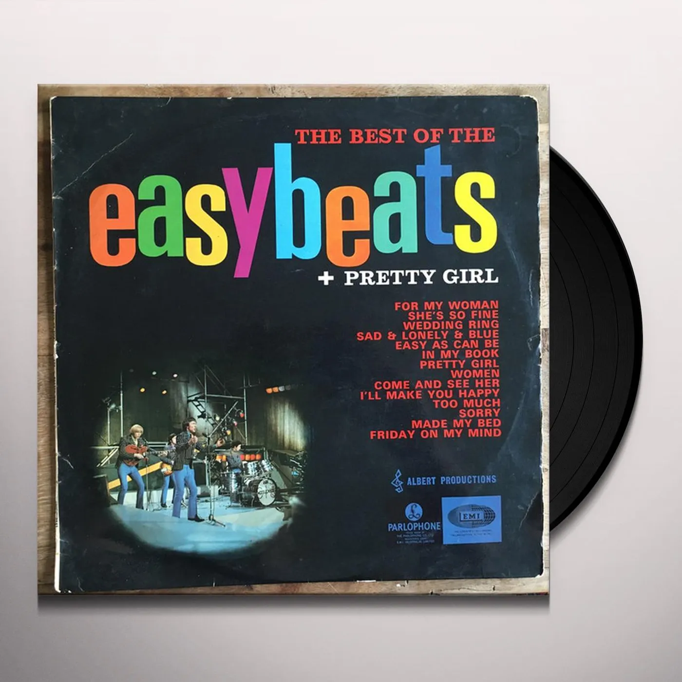BEST OF THE EASYBEATS + PRETTY GIRL Vinyl Record