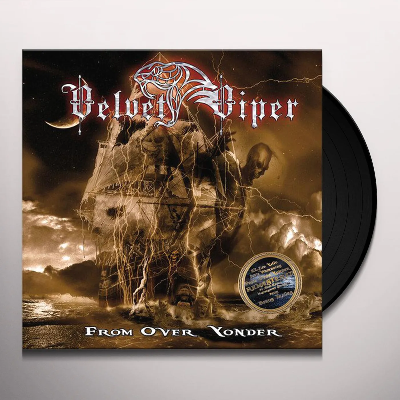 Velvet Viper FROM OVER YONDER Vinyl Record