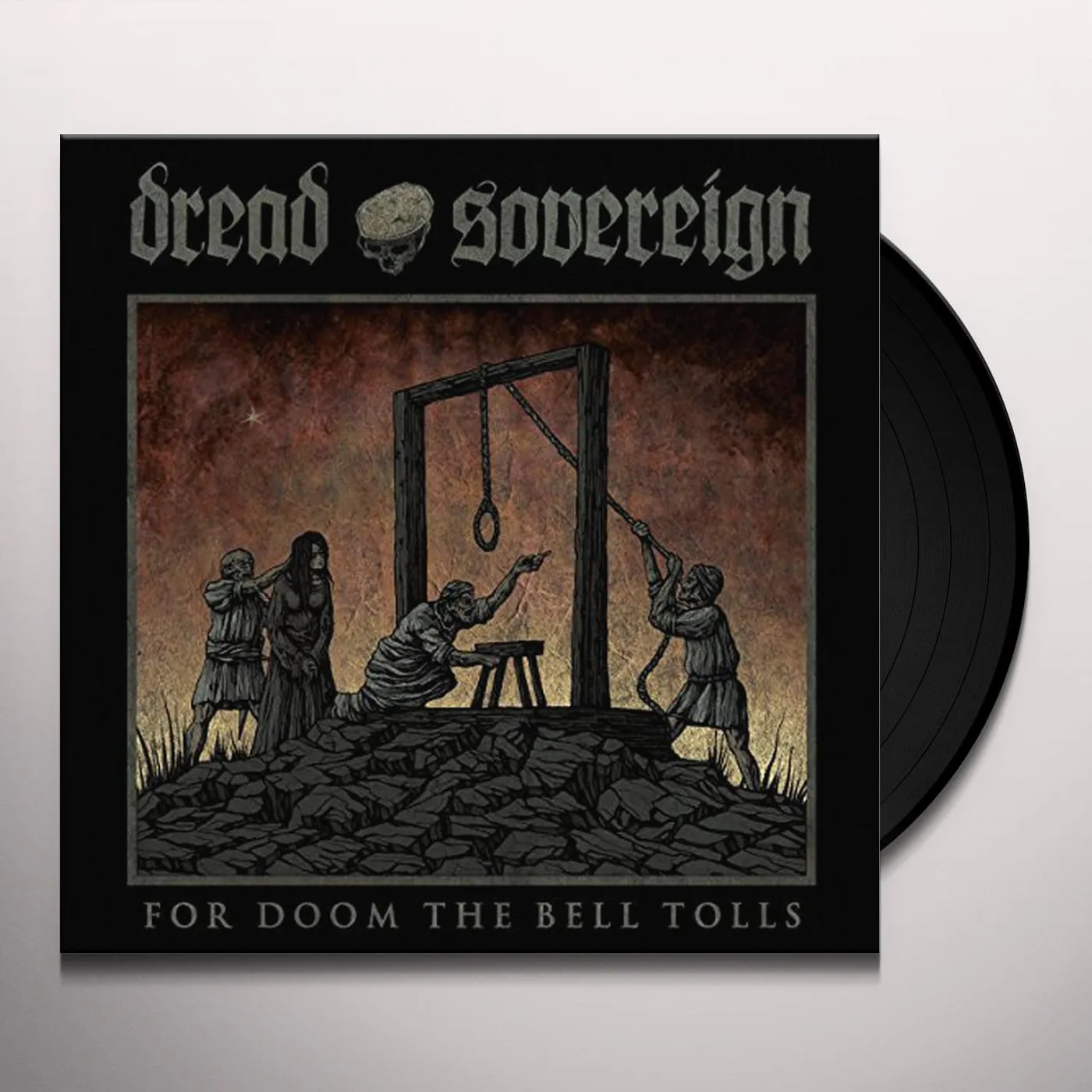 Dread Sovereign For Doom the Bell Tolls Vinyl Record