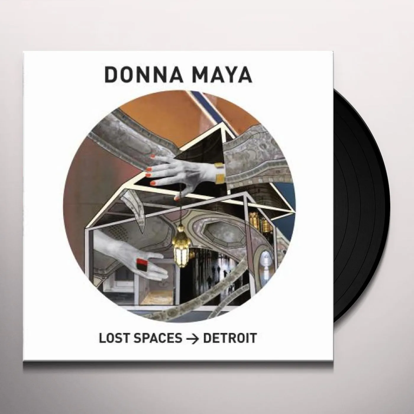 Donna Maya LOST SPACES: DETROIT Vinyl Record