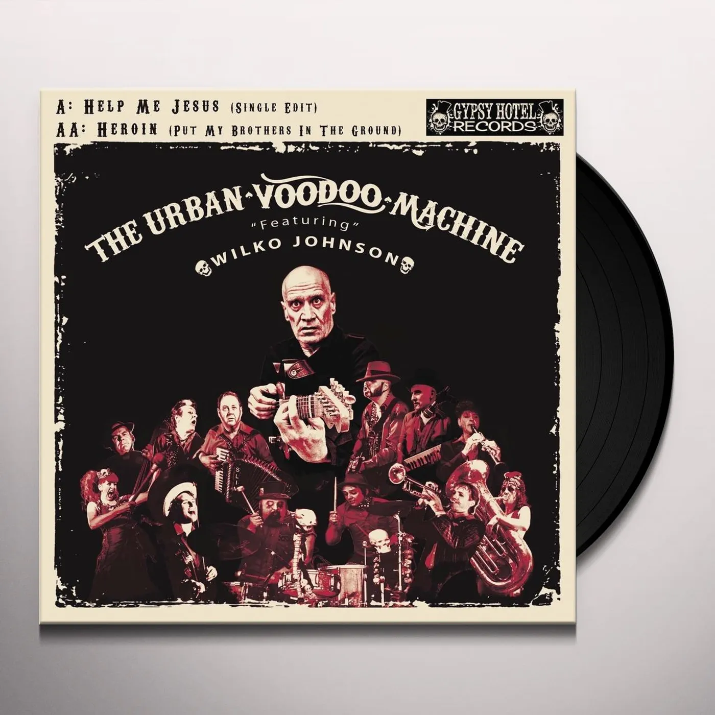 The Urban Voodoo Machine HELP ME JESUS / HEROIN Vinyl Record