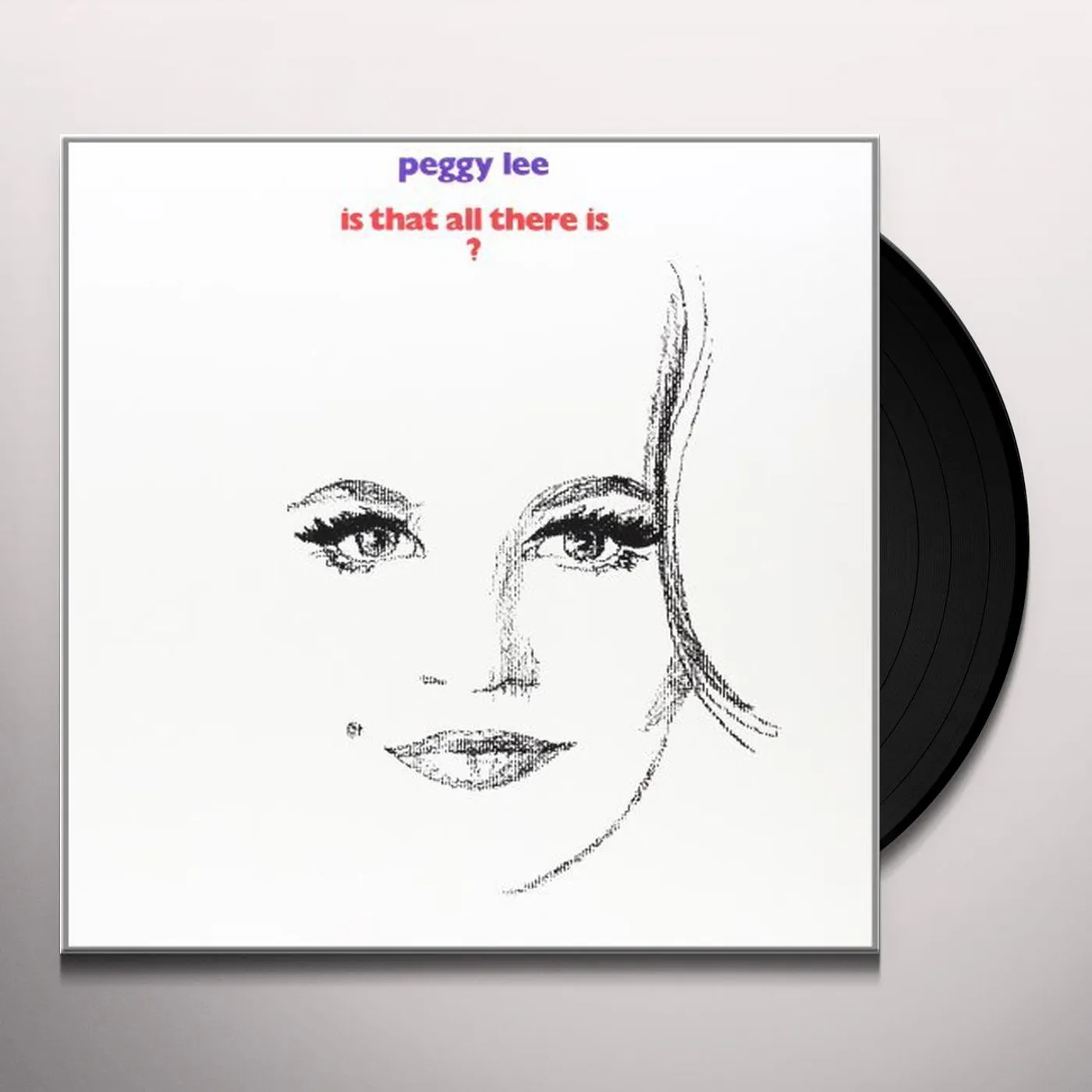 Peggy Lee IS THAT ALL THERE IS Vinyl Record