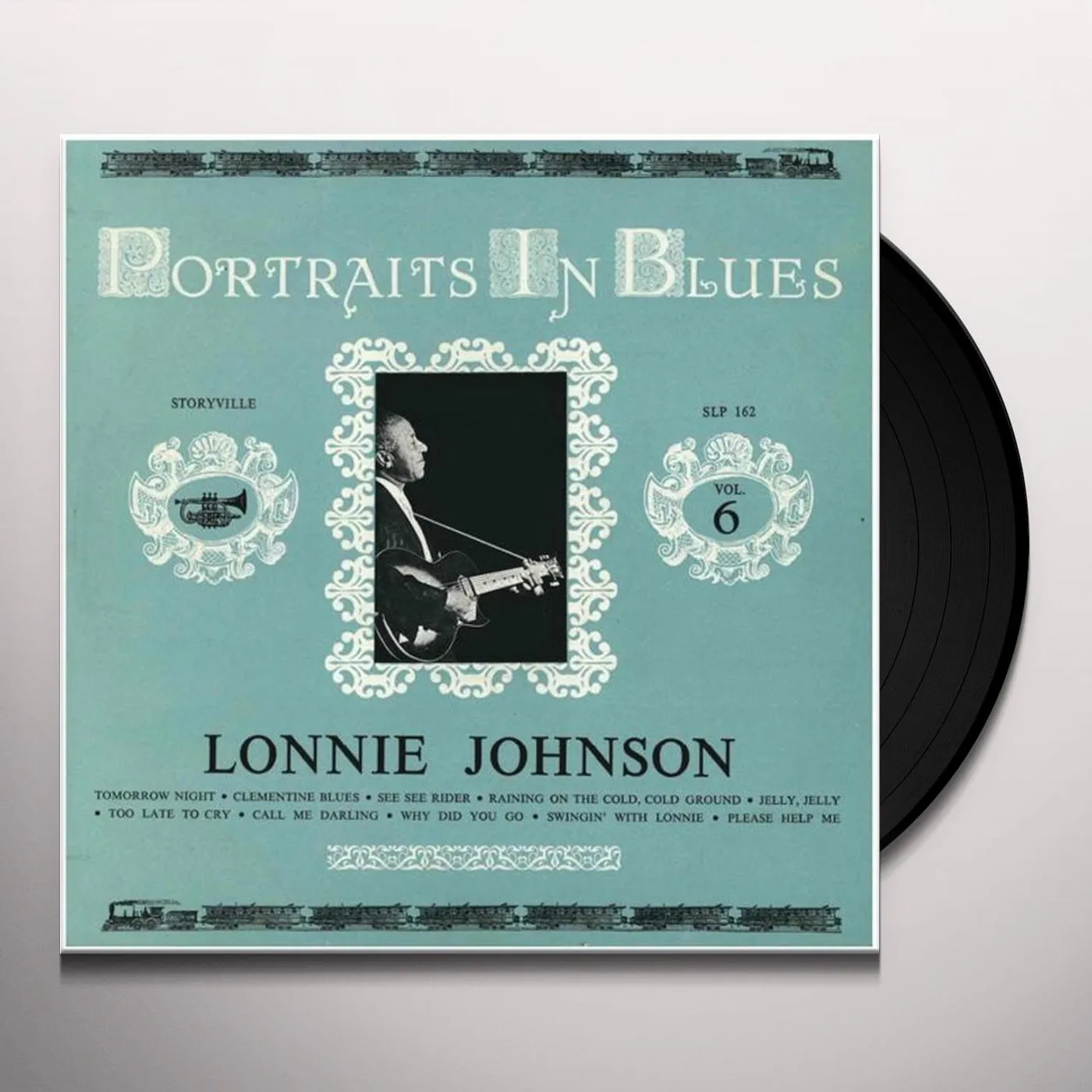 Lonnie Johnson PORTRAITS IN BLUES 6 Vinyl Record