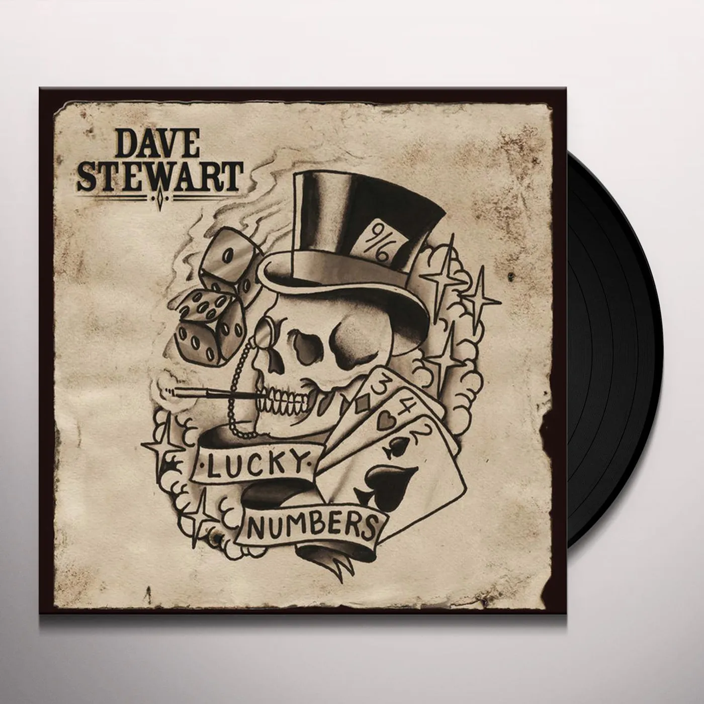 Dave Stewart Lucky Numbers Vinyl Record