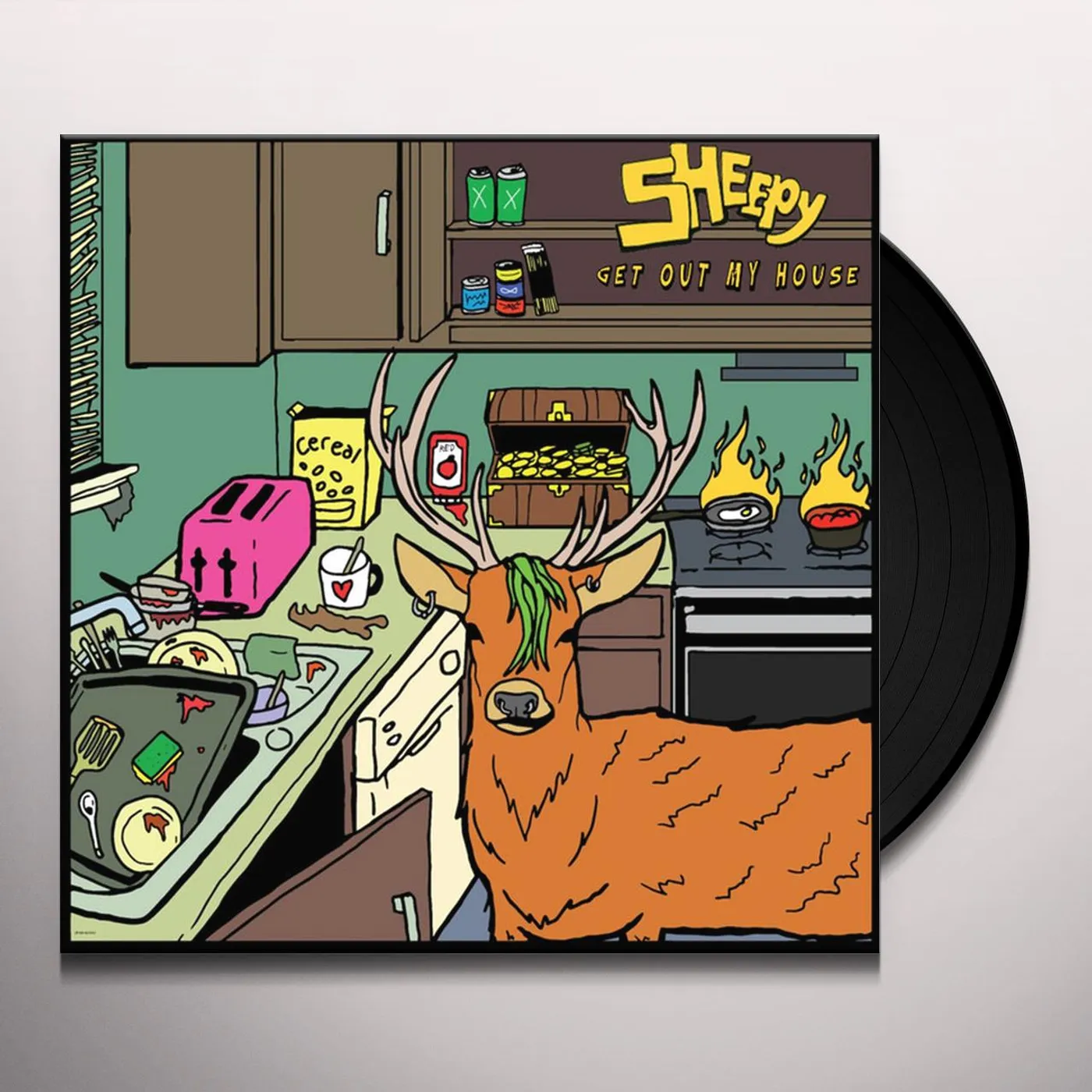 SHEEPY GET OUT OF MY HOUSE Vinyl Record