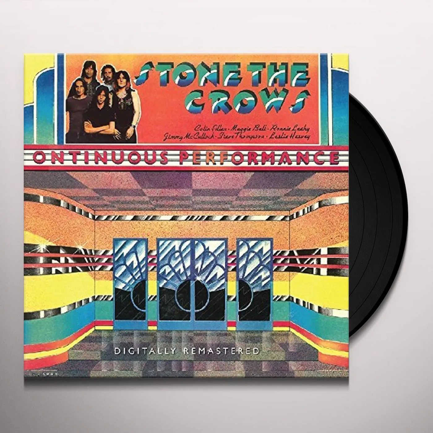 Stone The Crows Ontinuous Performance Vinyl Record