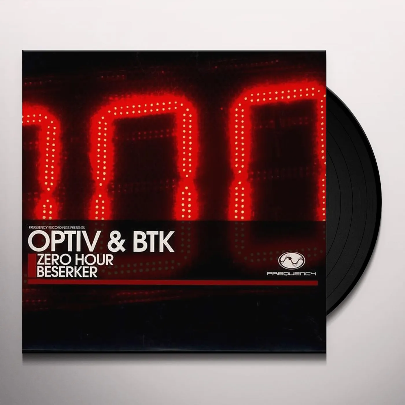 Optiv & BTK ZERO HOUR/BESERKER Vinyl Record - UK Release