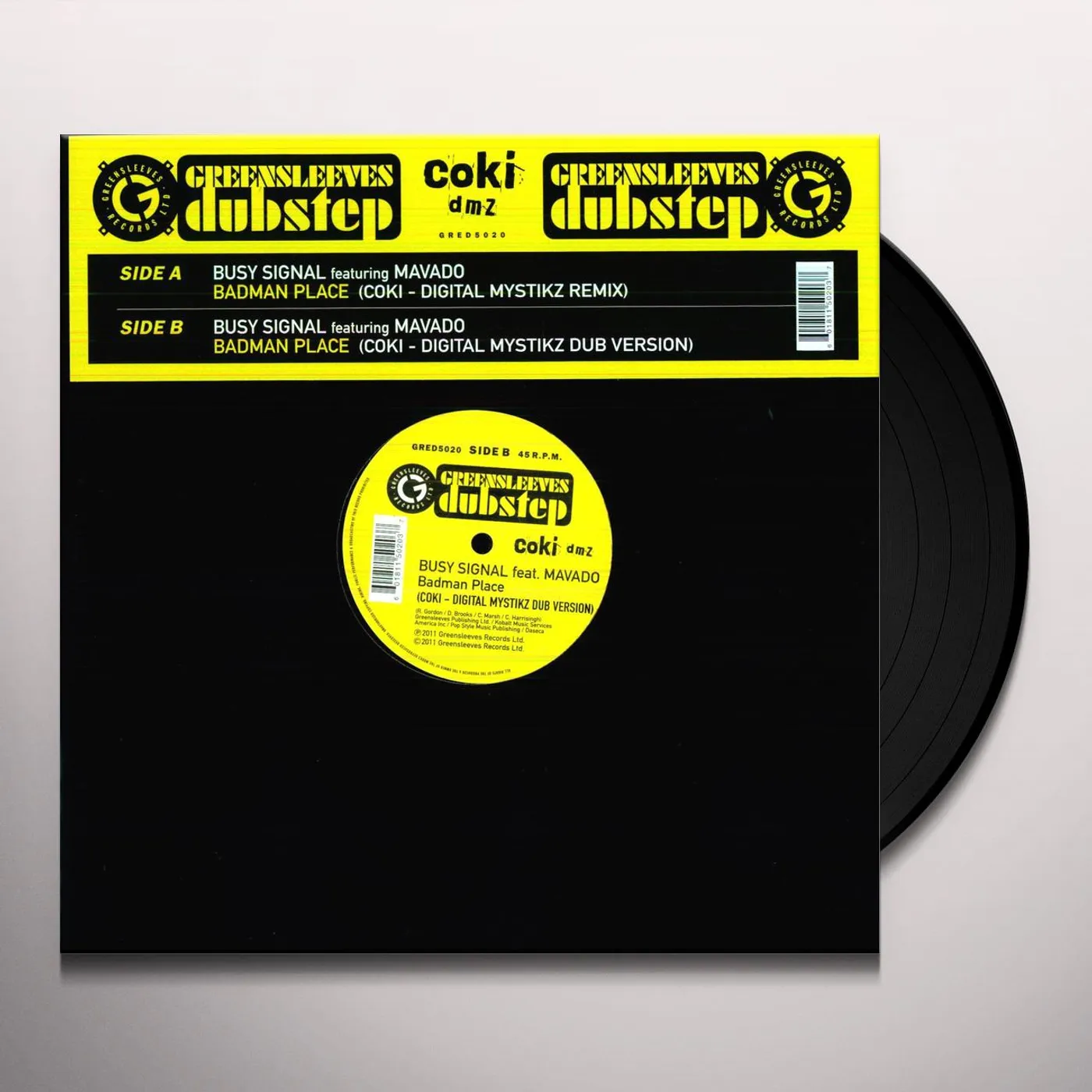 Busy Signal Bad Man Place Vinyl Record